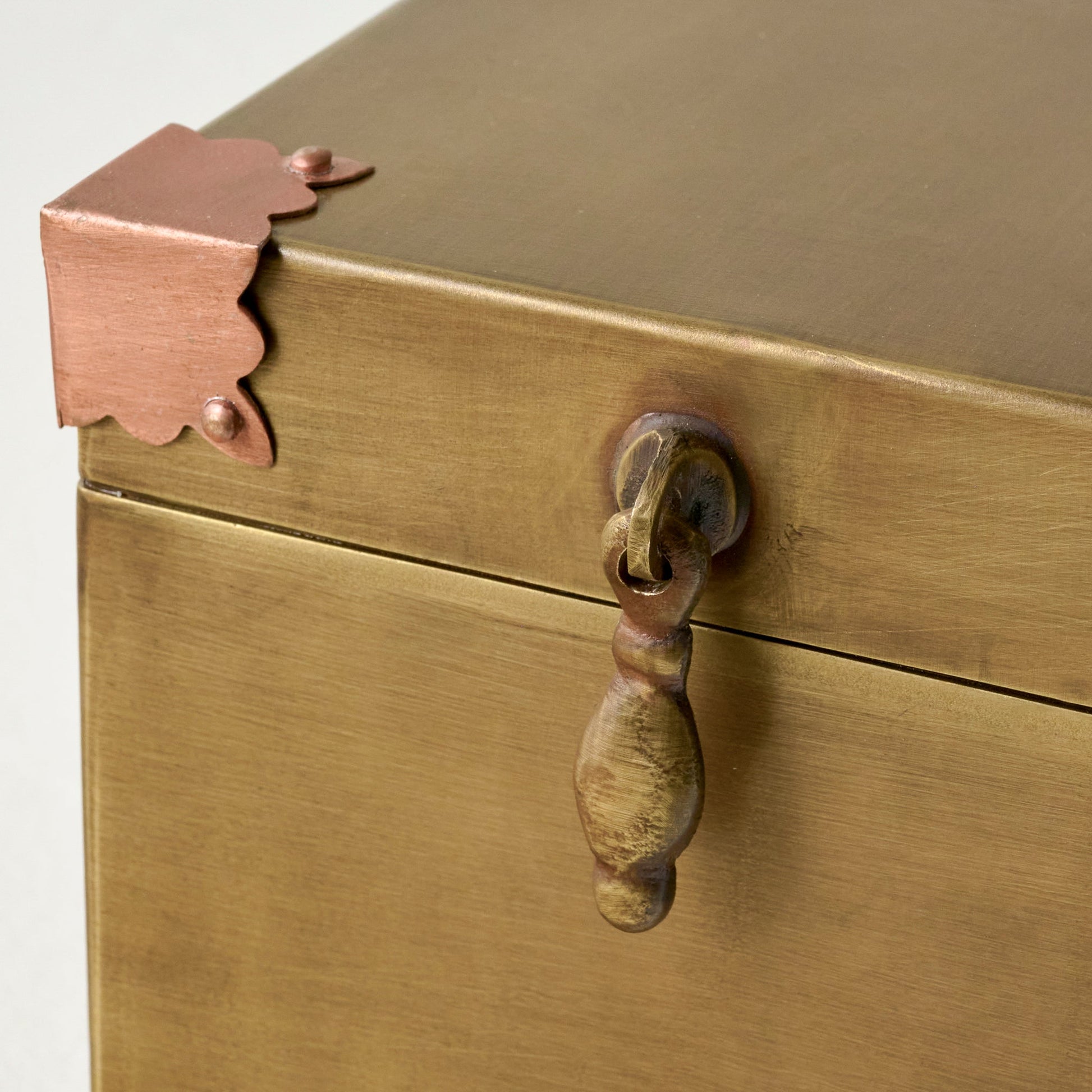 Brass and Copper Decorative Box