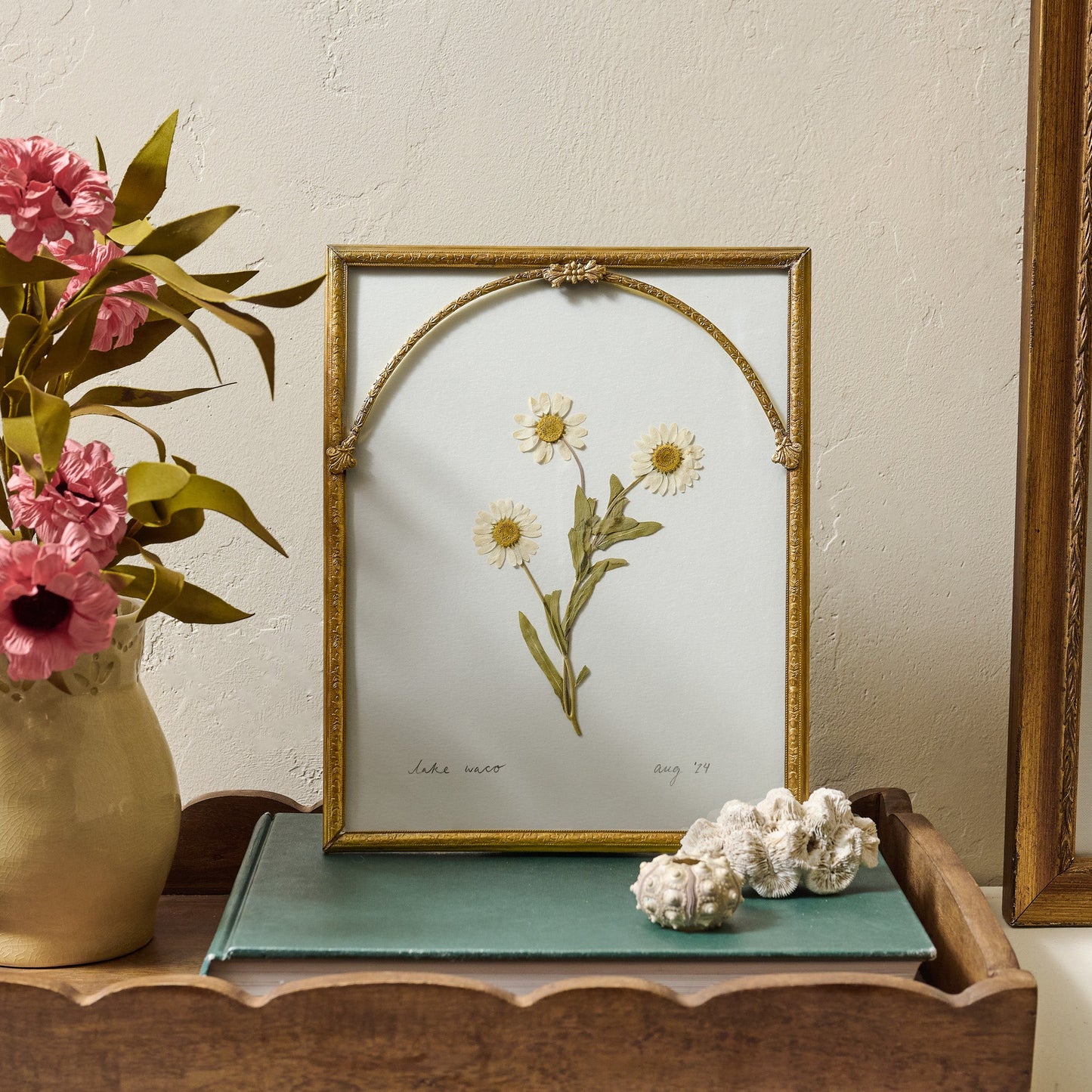 Vienna Antiqued Brass Photo Frame