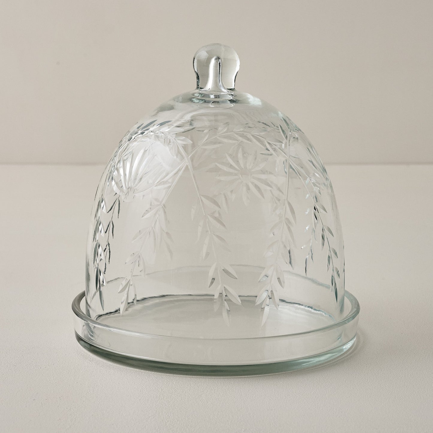 Vivian Cut Glass Candle Cloche