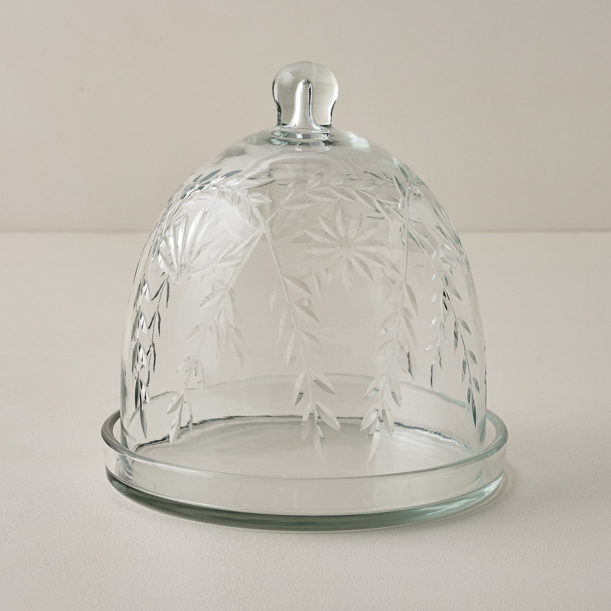 Vivian Cut Glass Candle Cloche