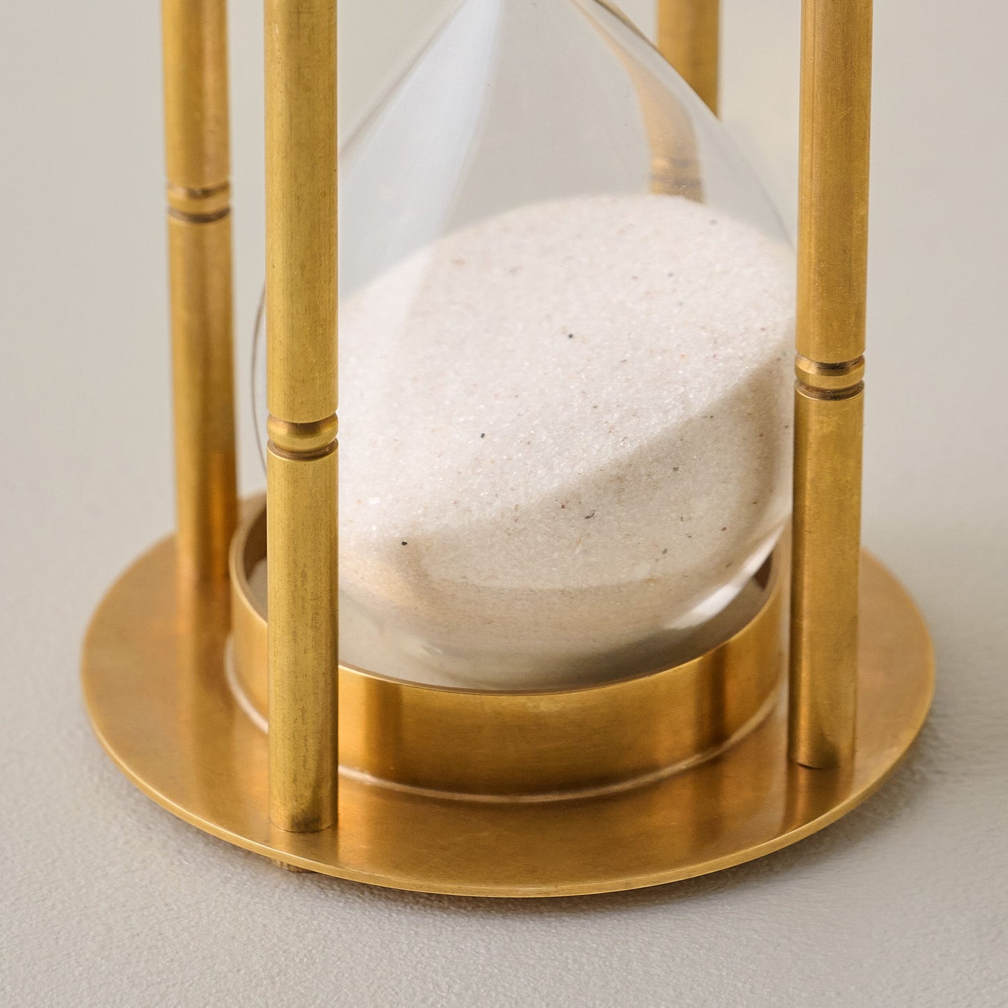 Brandy Brass Hour Glass