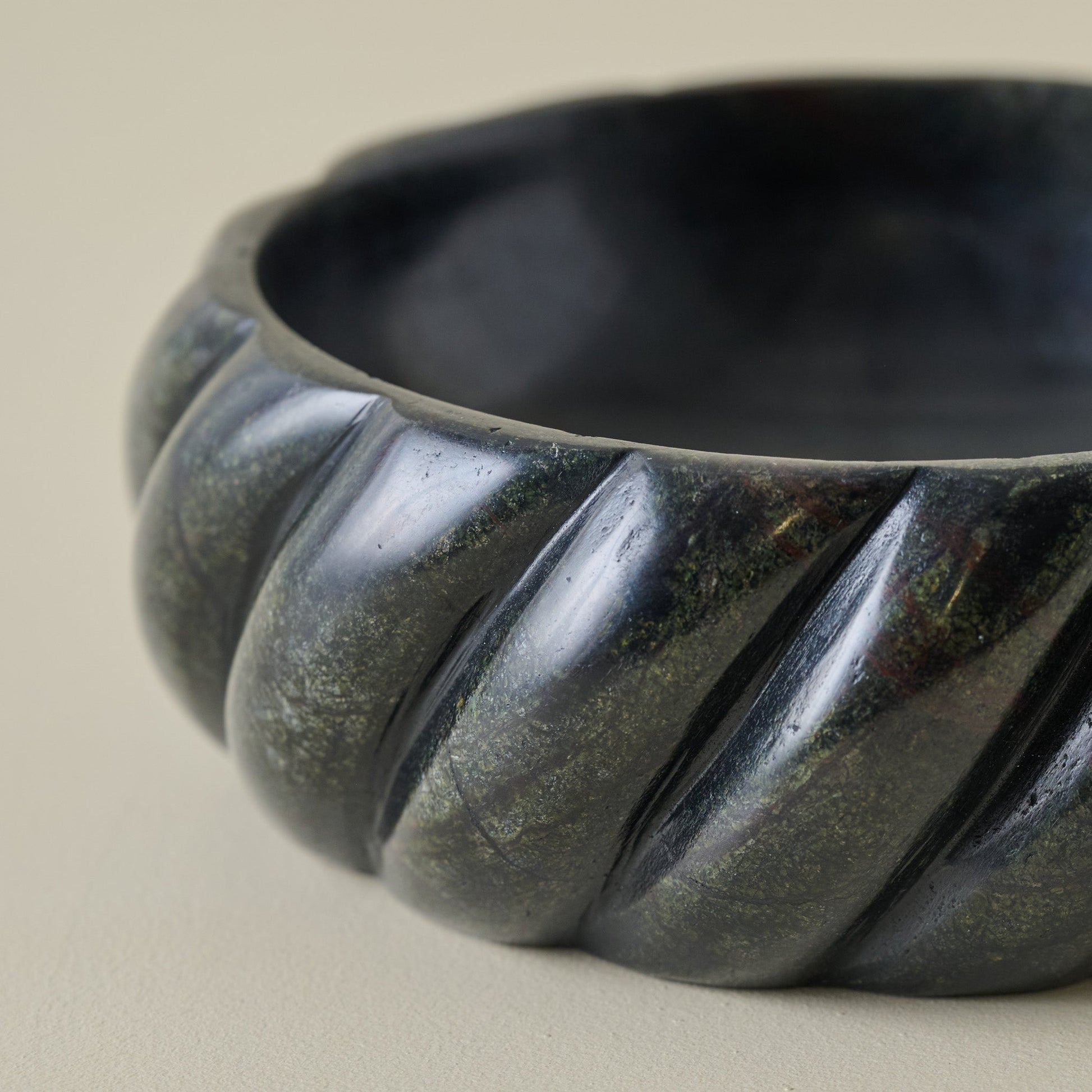 Twisted Marble Trinket Bowl