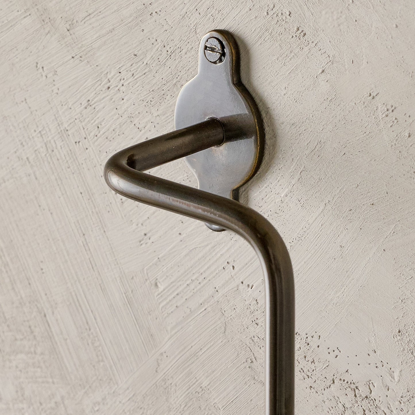 Antique Bronze Metal Toilet Paper Holder