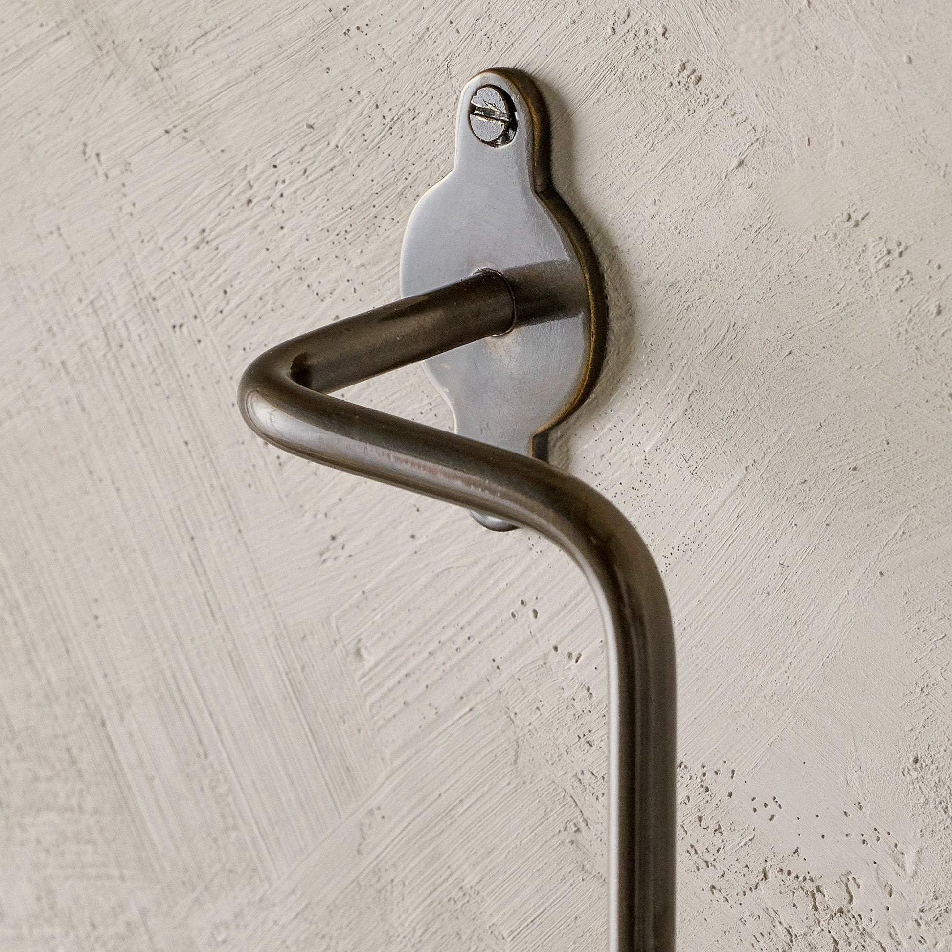 Antique Bronze Metal Toilet Paper Holder