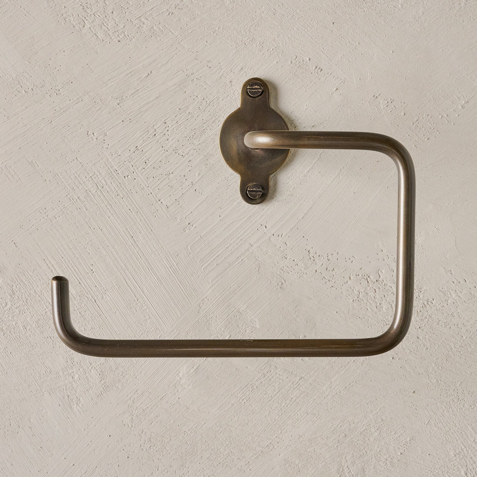 Antique Bronze Metal Toilet Paper Holder