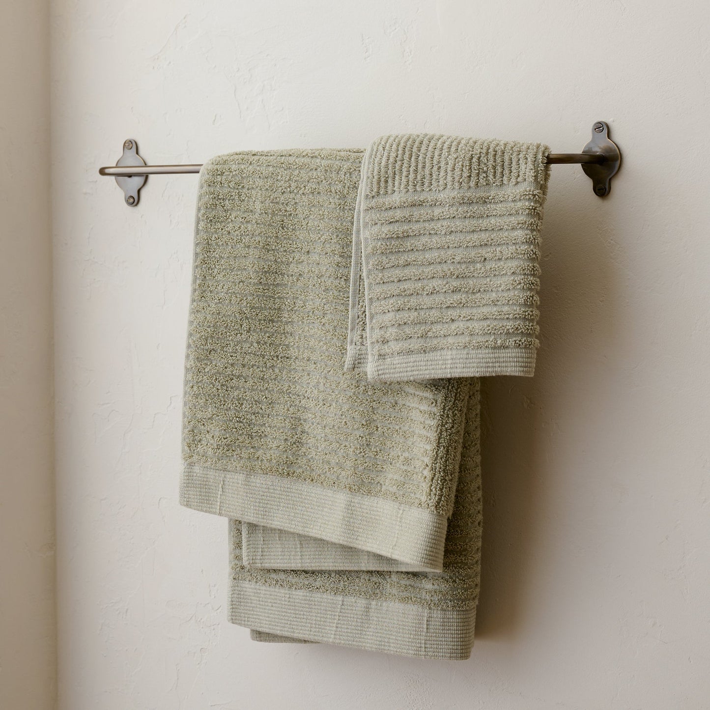 Antique Bronze Metal Towel Bar