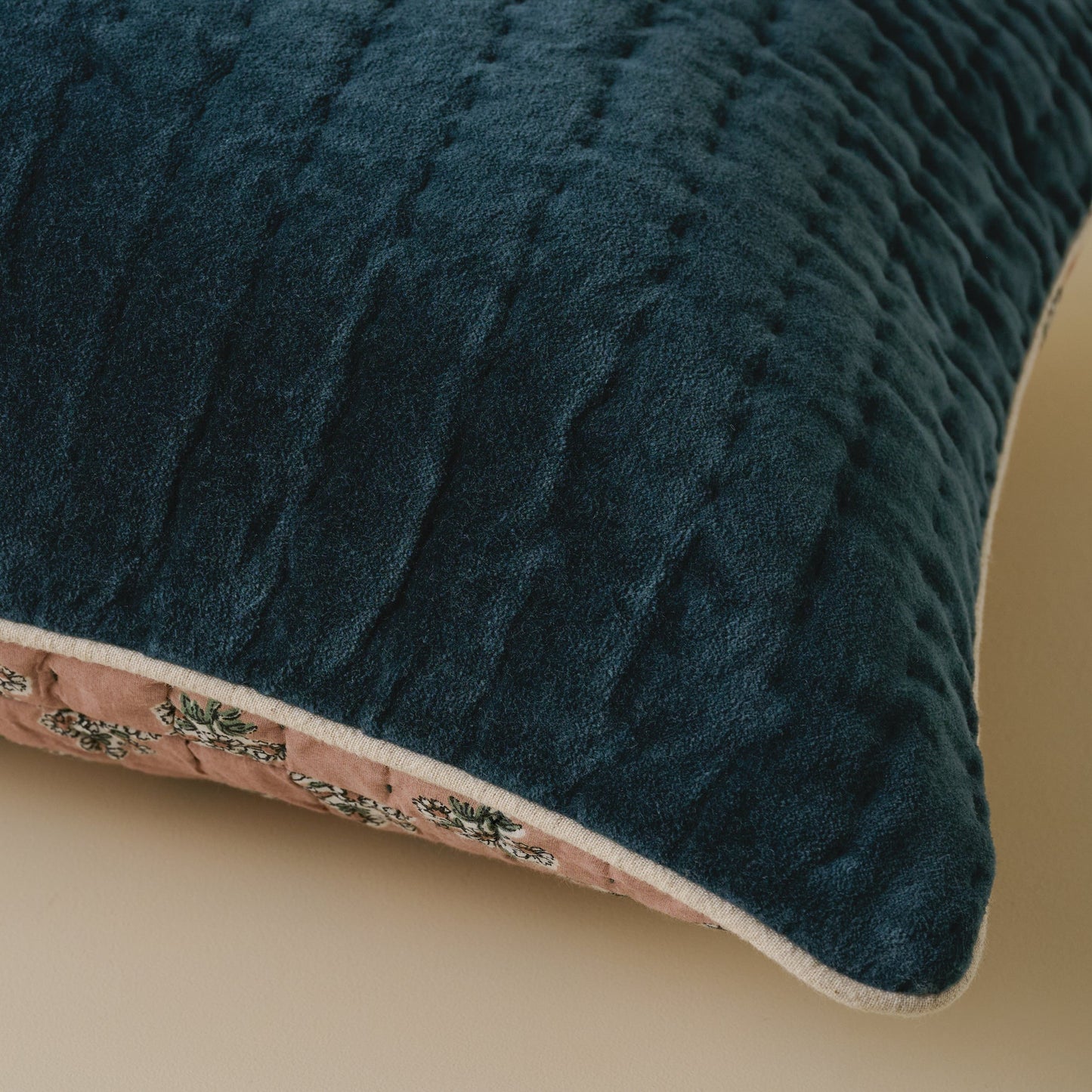 Audrey Velvet Lumbar Pillow- Magical Forest