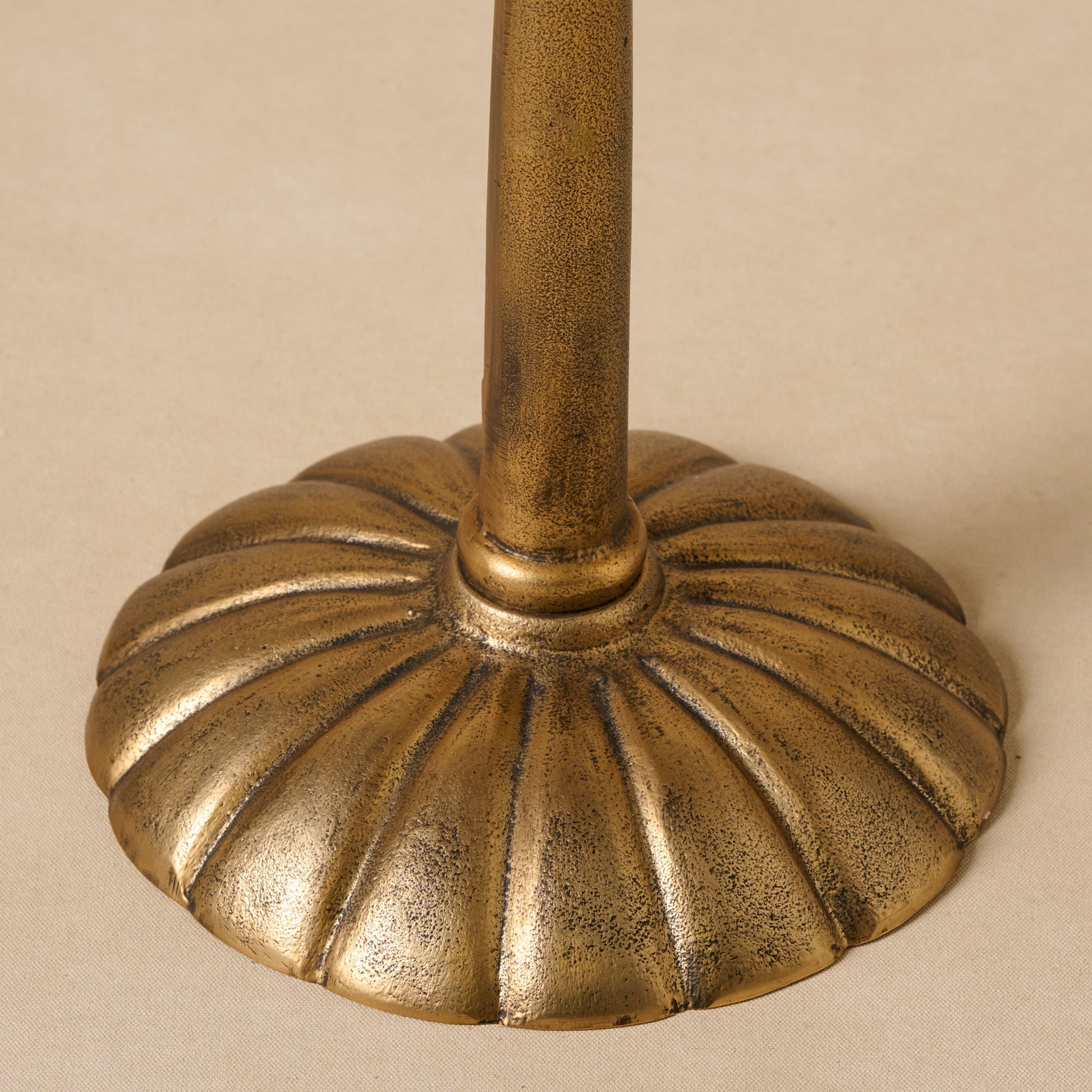 Antiqued Brass Cocktail Table