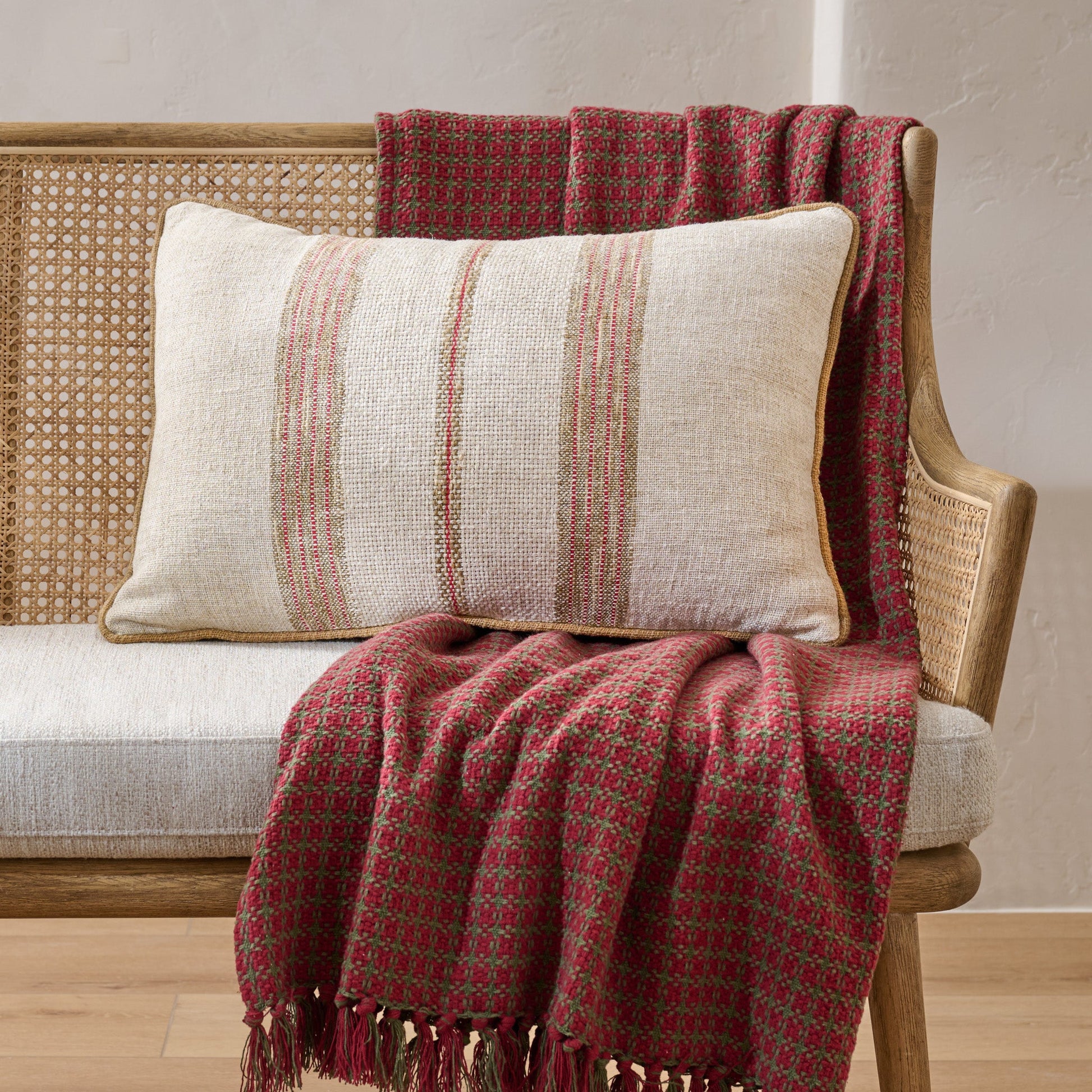 Alpine Stripe Lumbar Pillow