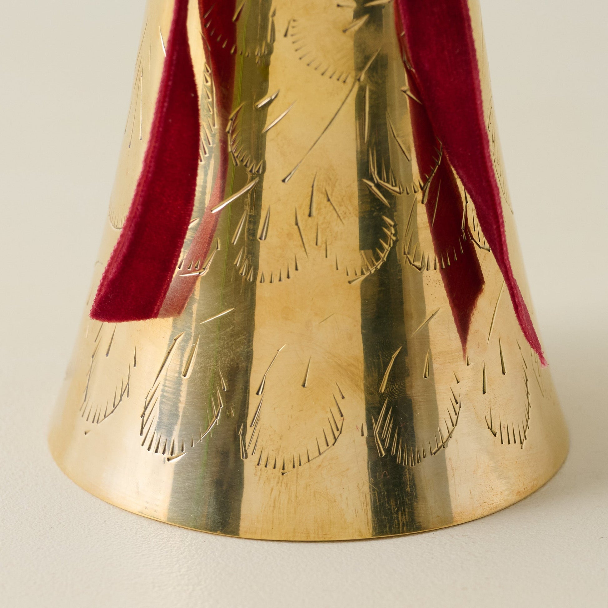 Ava Etched Brass Bell