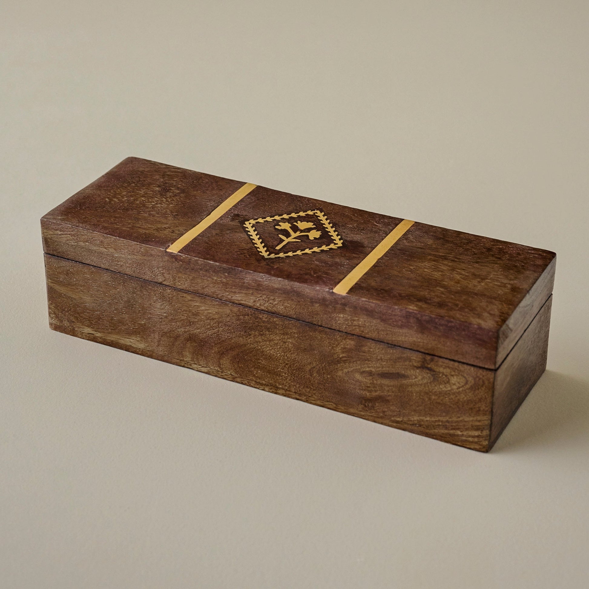 Wood and Brass Dominos