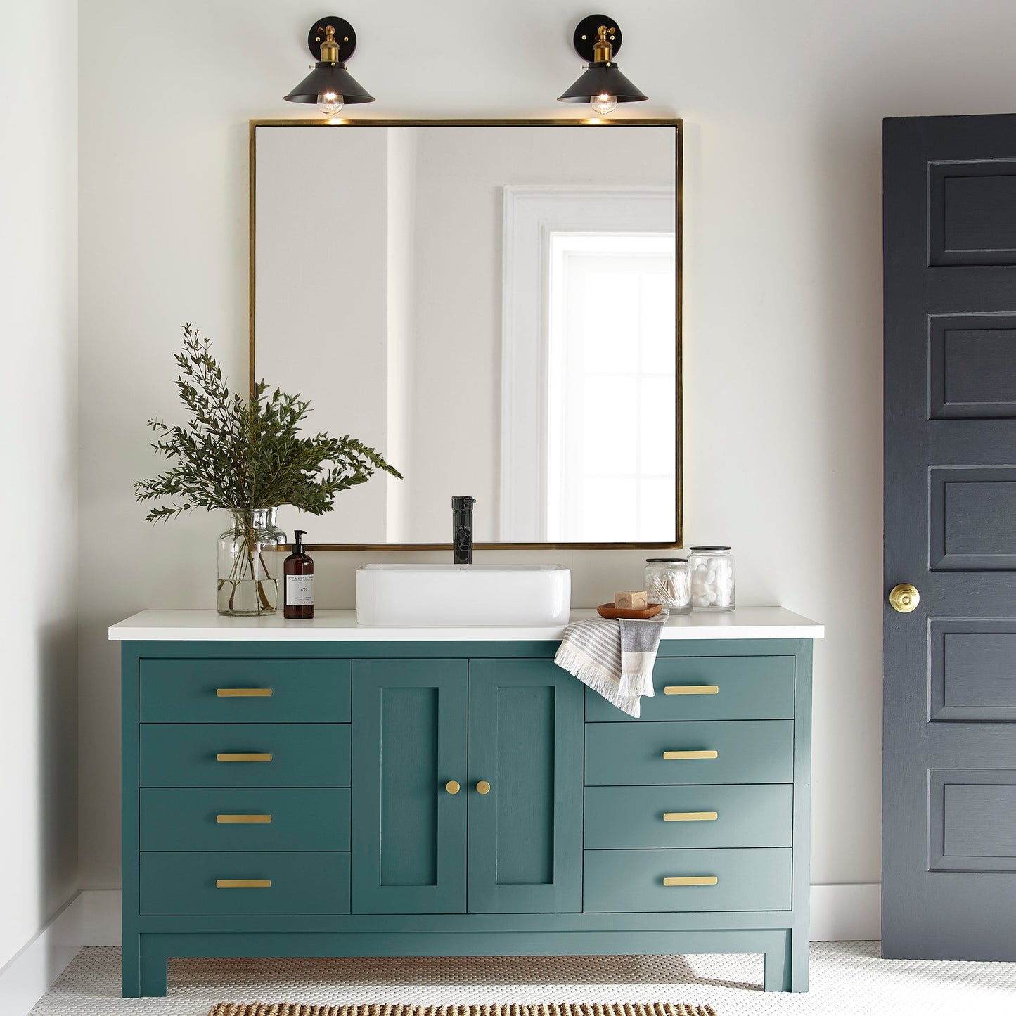 Water Garden - Trim, Door + Cabinetry Paint