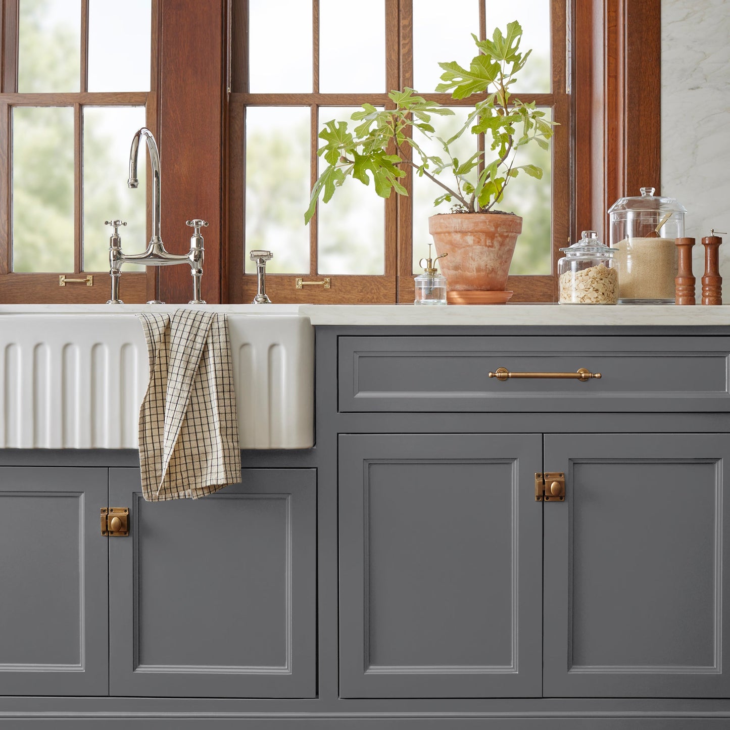 Autumn Gray - Trim, Door + Cabinetry Paint