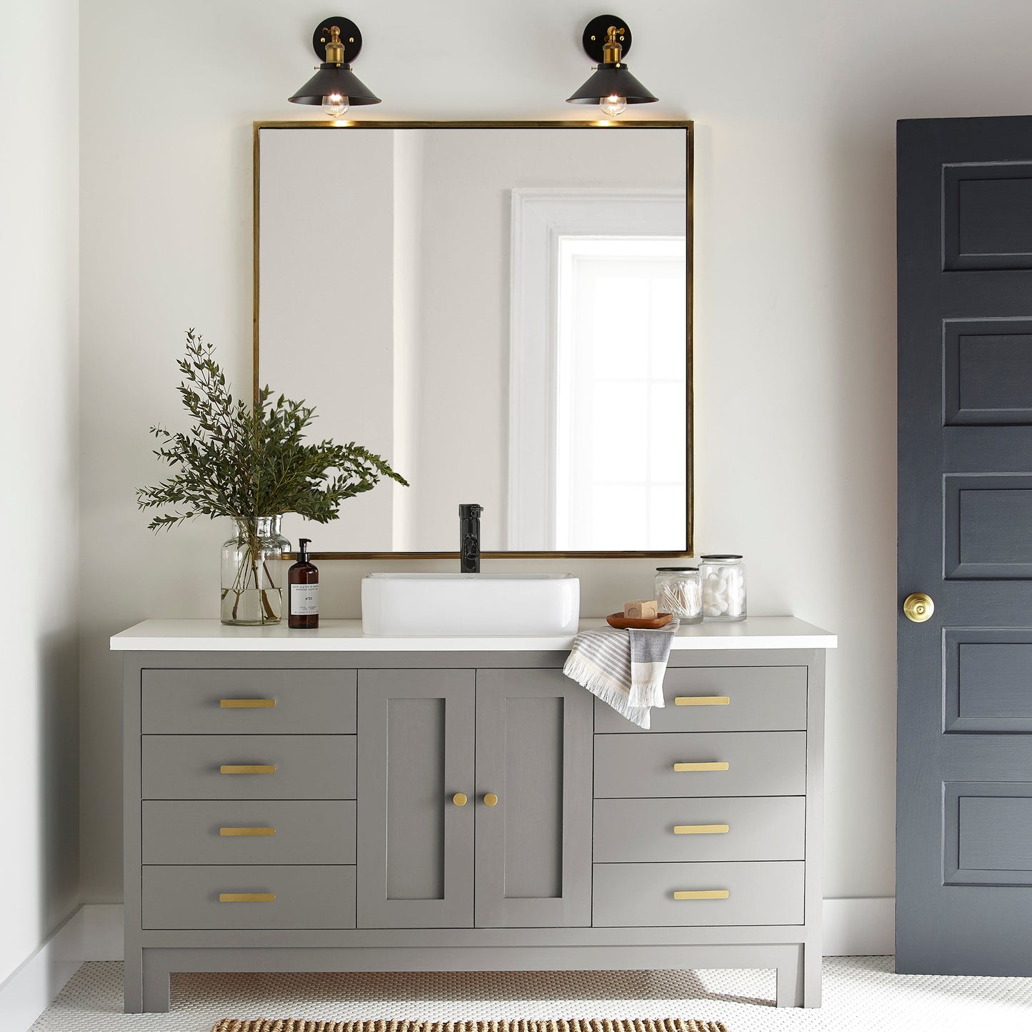 Before + After - Trim, Door + Cabinetry Paint