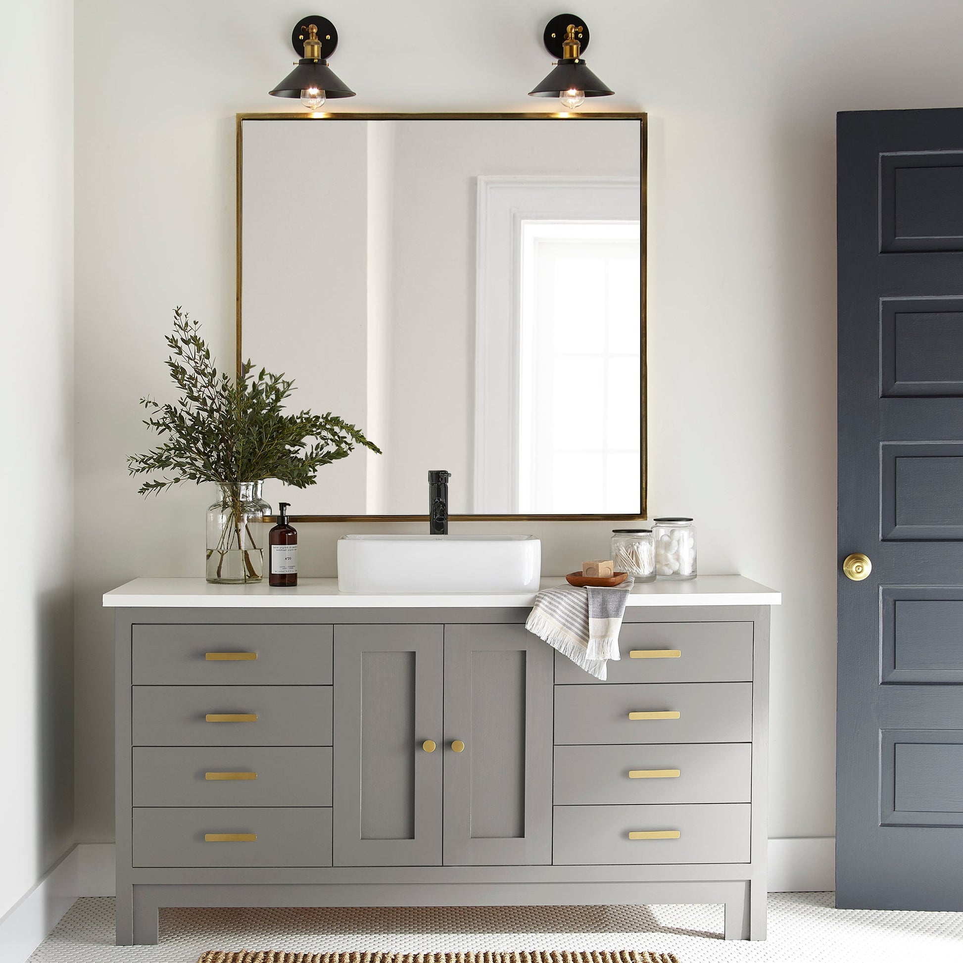 Before + After - Trim, Door + Cabinetry Paint