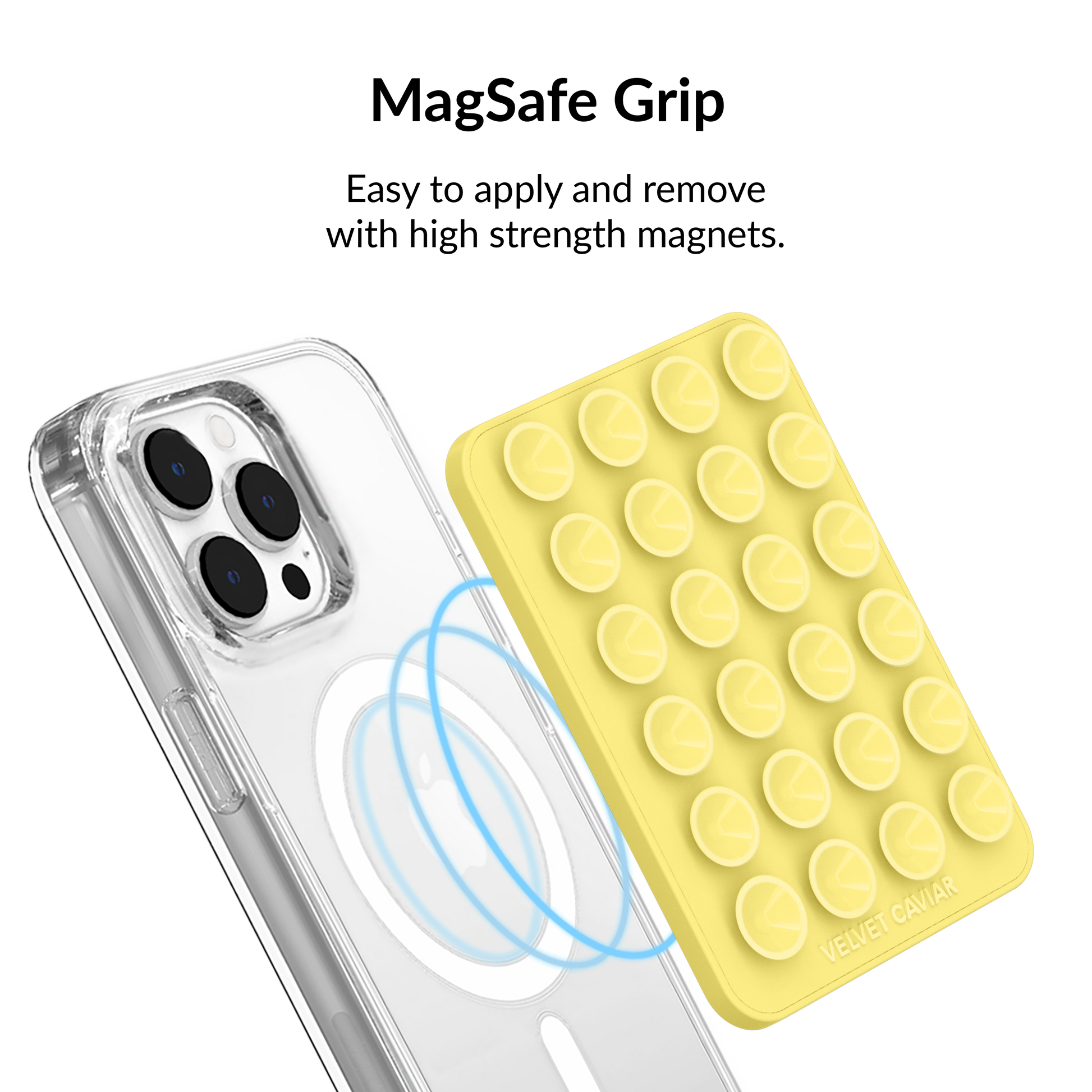 Yellow MightyGrip MagSafe Mount