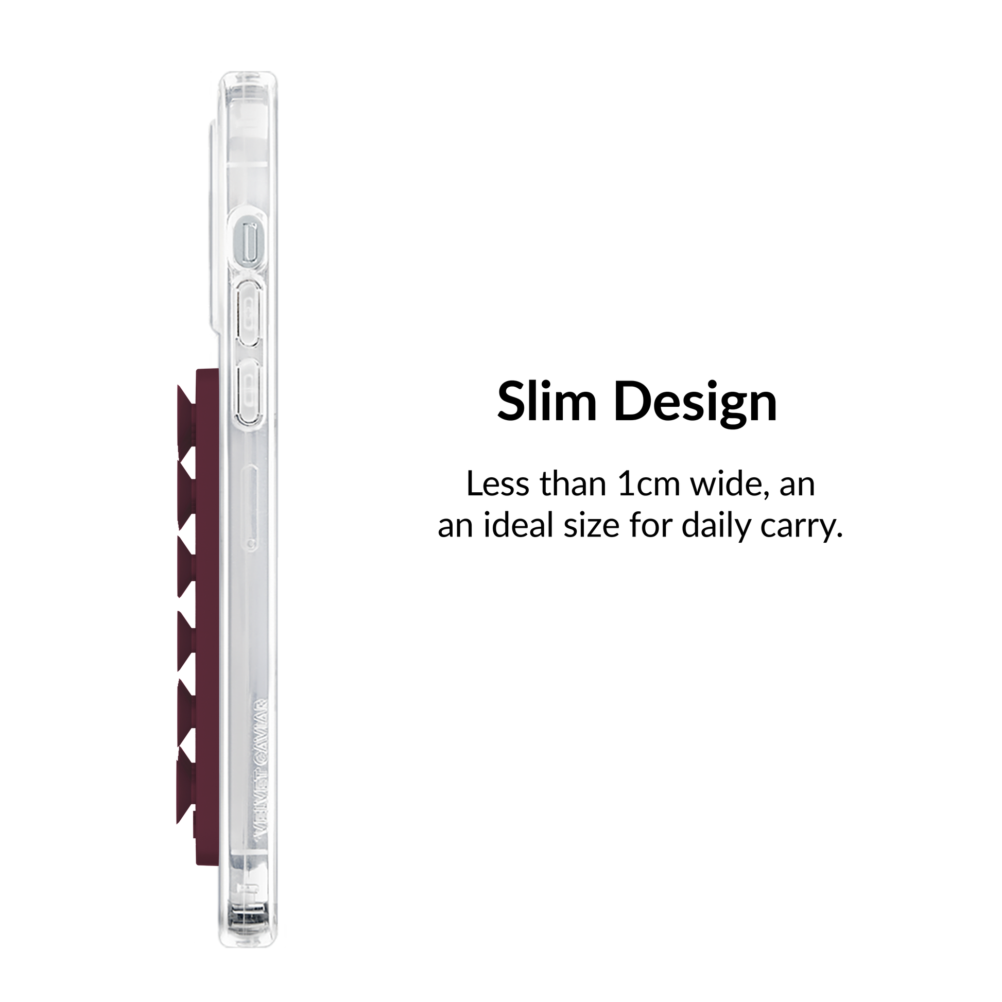 Burgundy 1990 MightyGrip MagSafe Mount