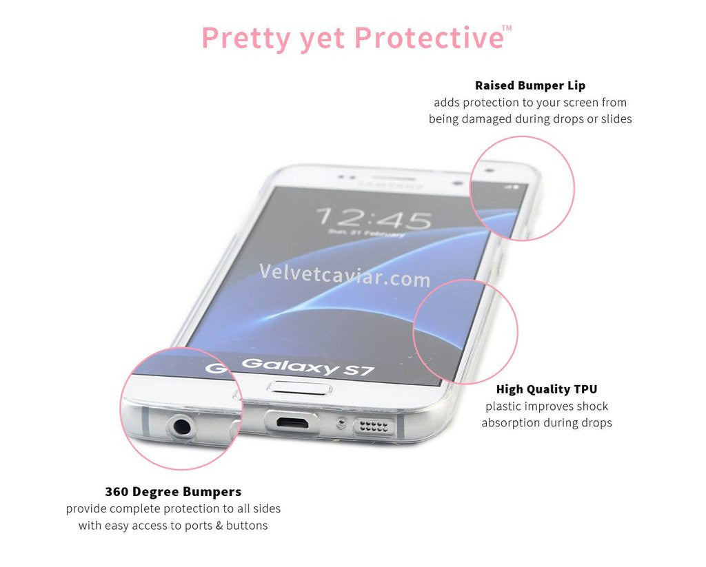 Blue Opal Samsung Galaxy Case