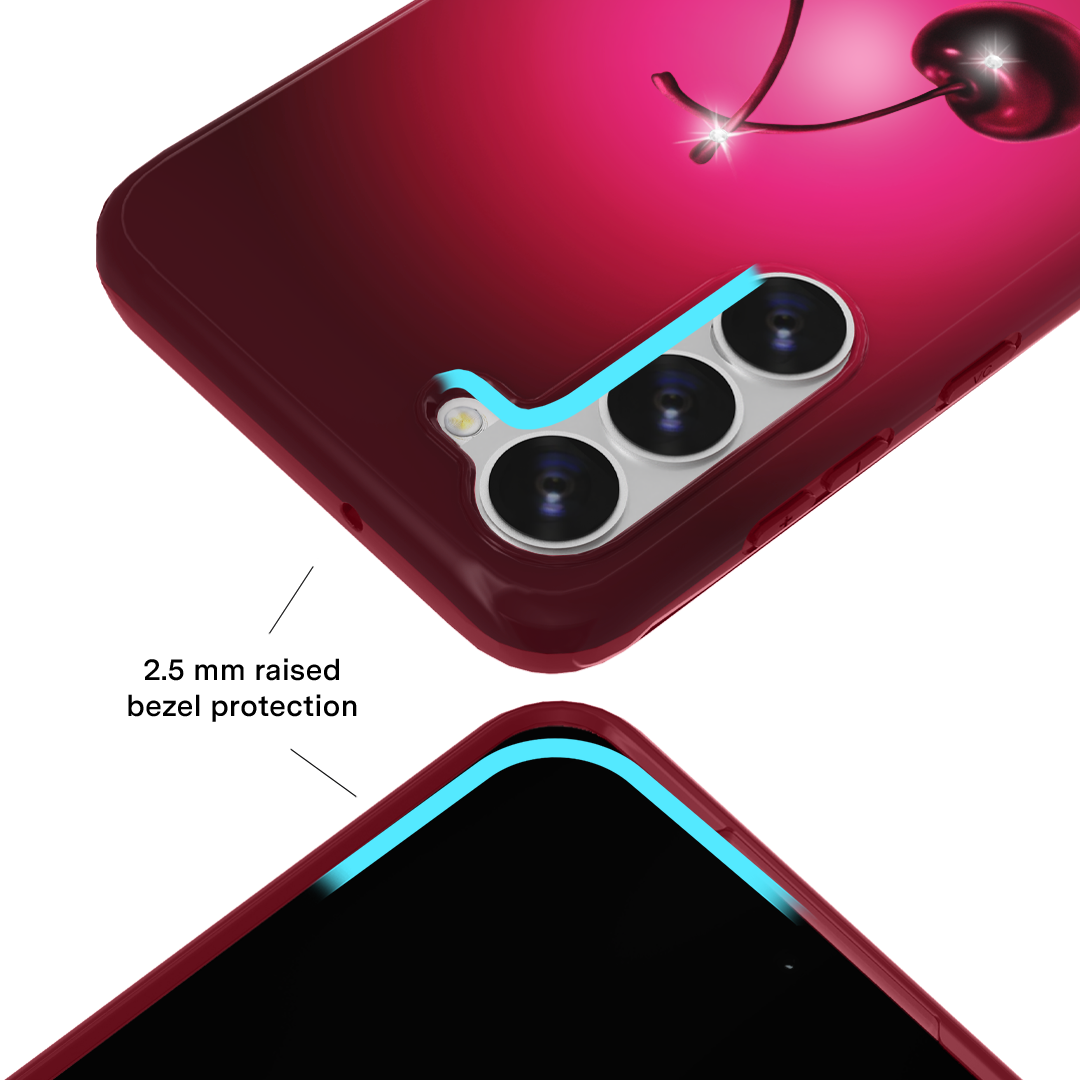 Black Cherry Crystal Samsung Case