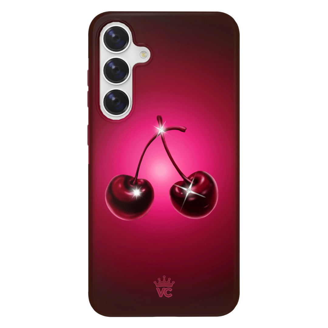Black Cherry Crystal Samsung Case