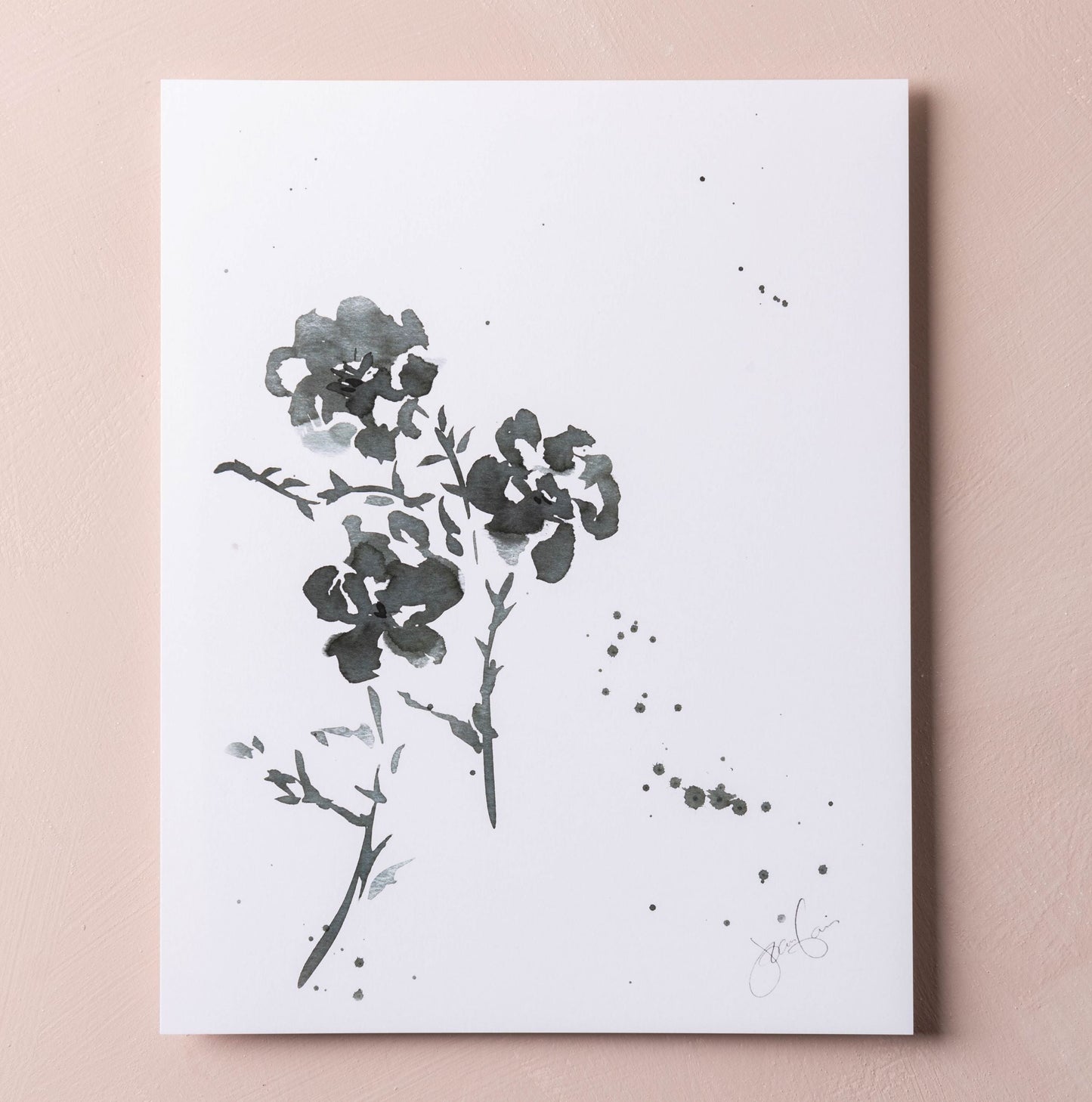 Botanical Watercolor Print