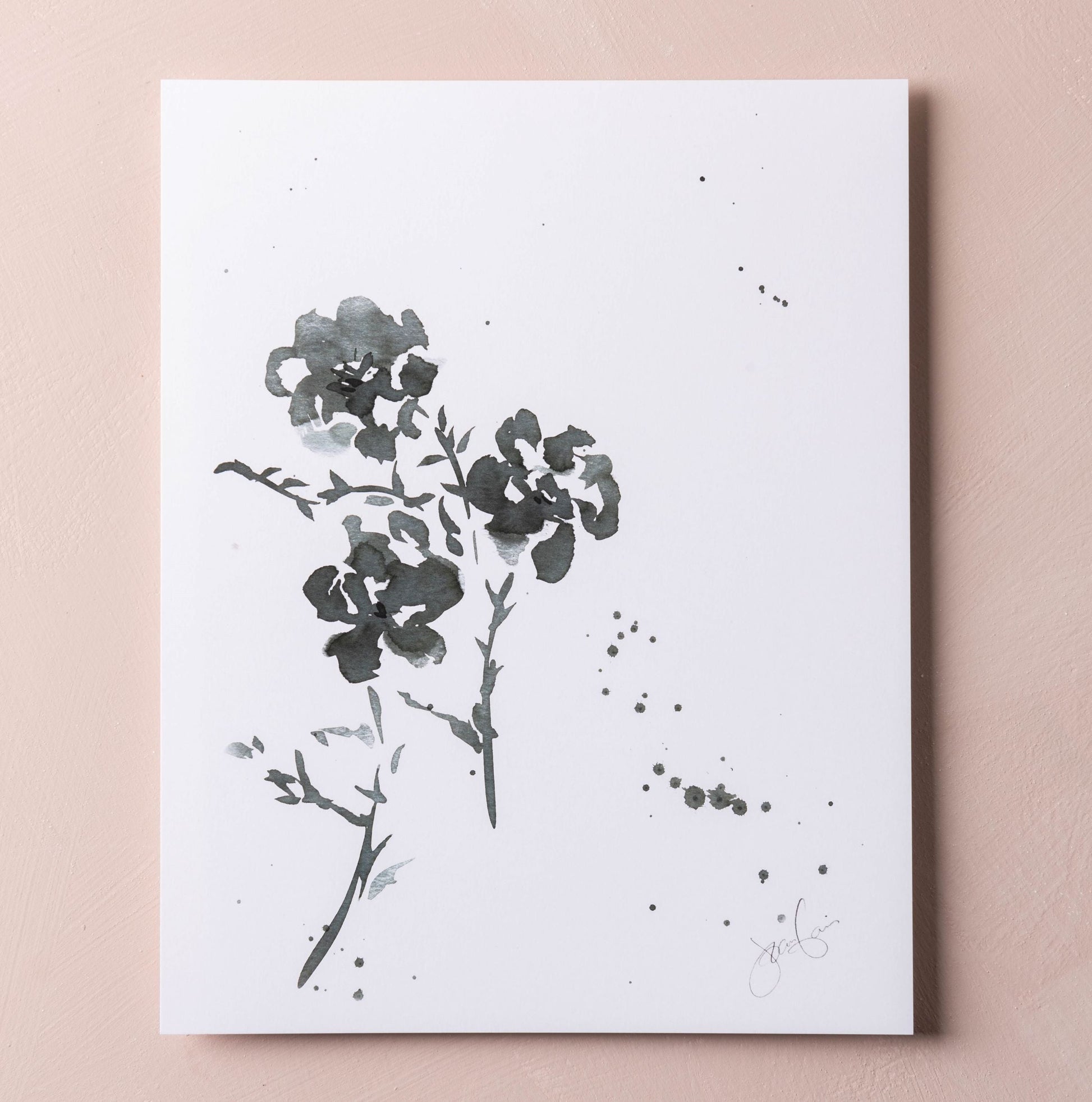 Botanical Watercolor Print