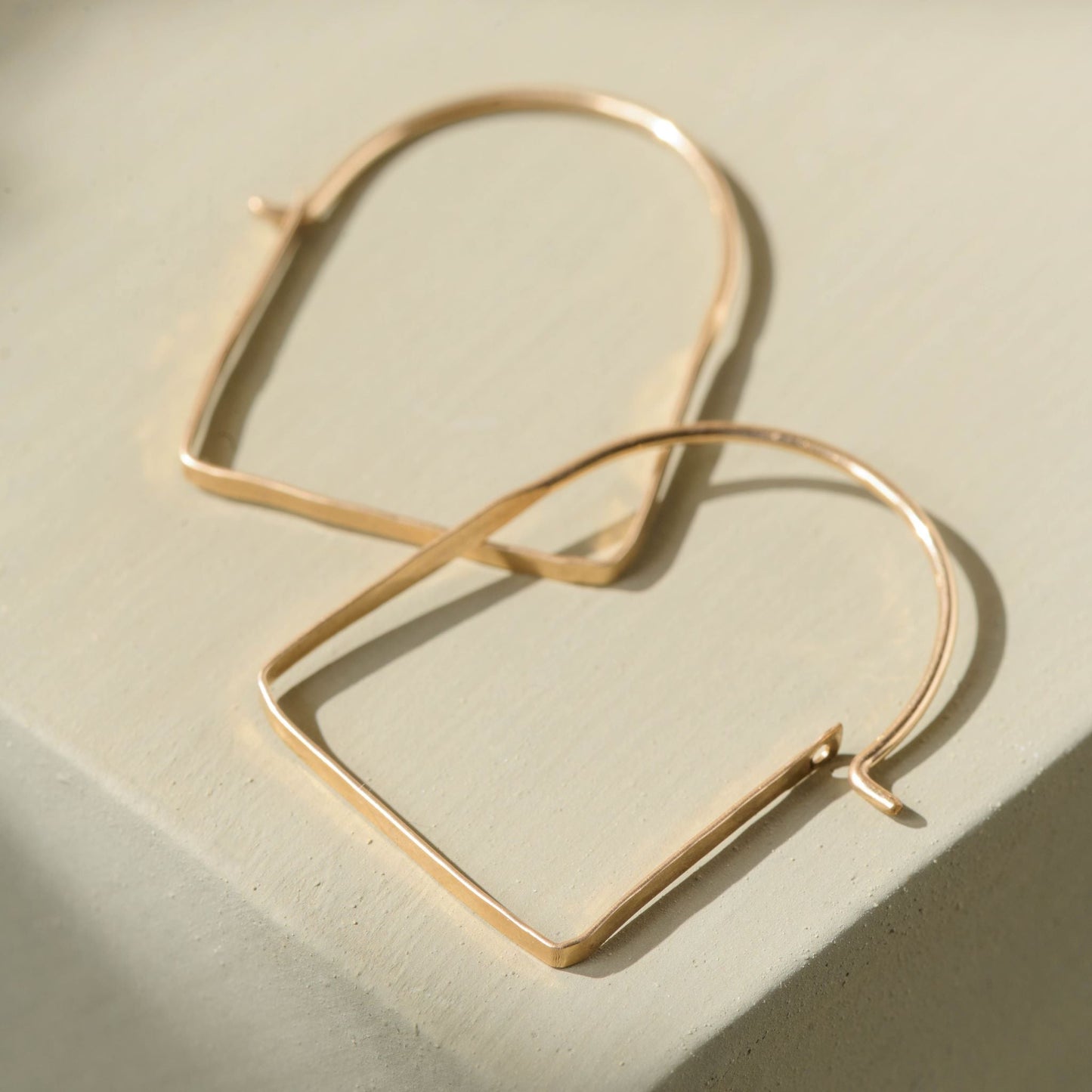 Window Hoop Earrings