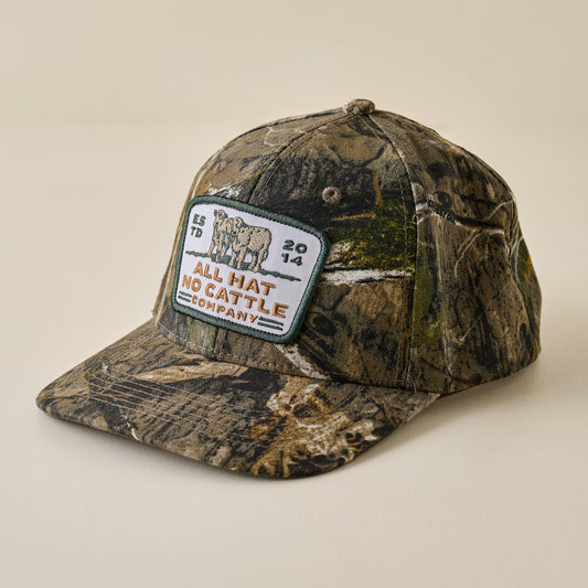 All Hat No Cattle Mossy Oak Camo Hat