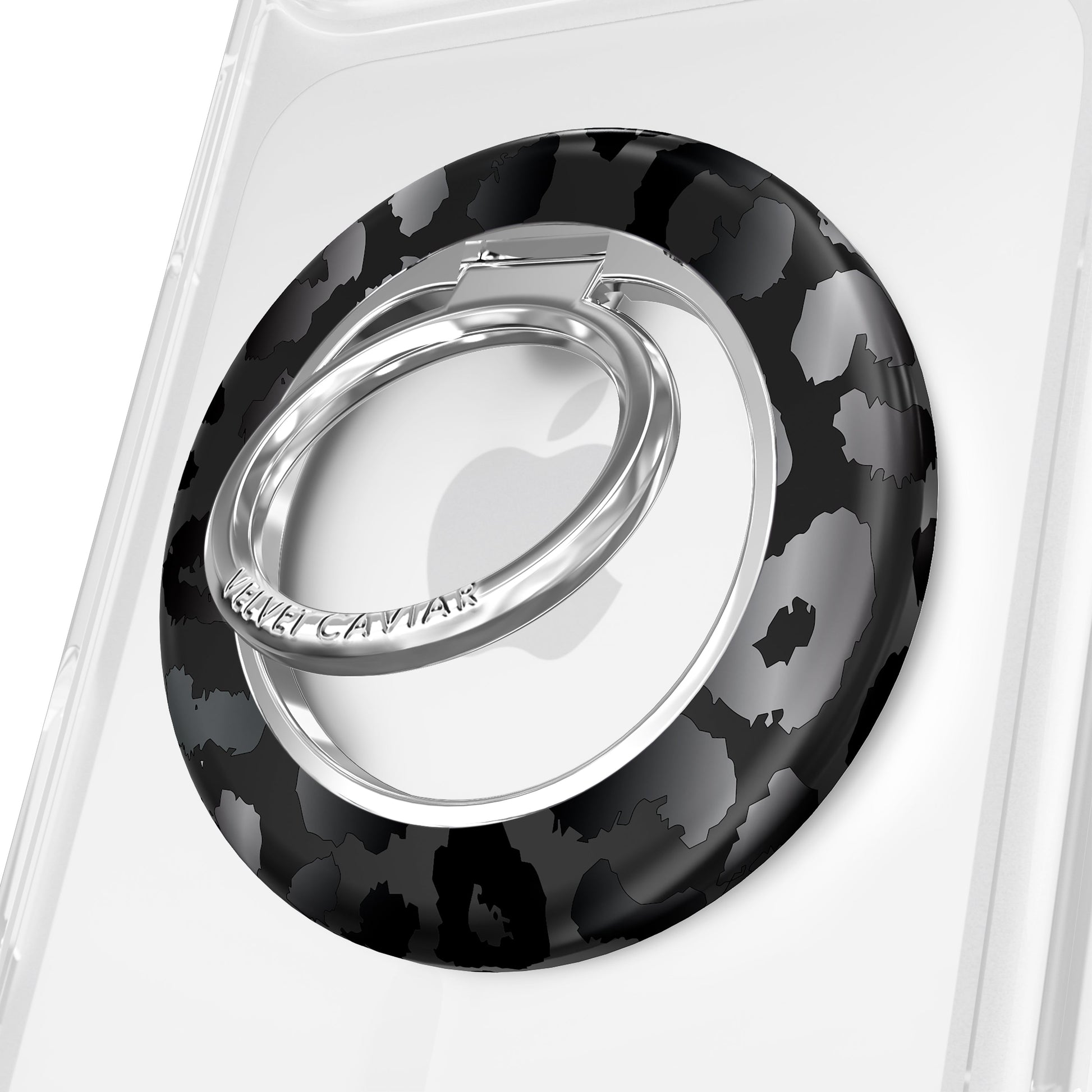Black Leopard MagSafe Grip Ring