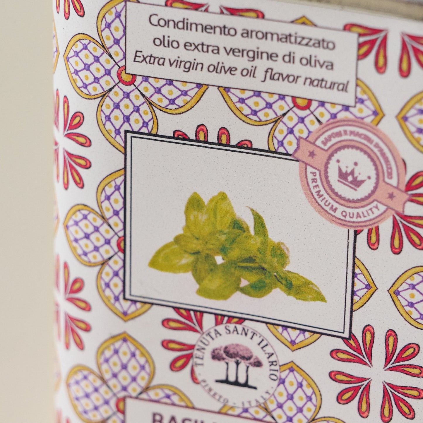 Basil Infused Olive Oil