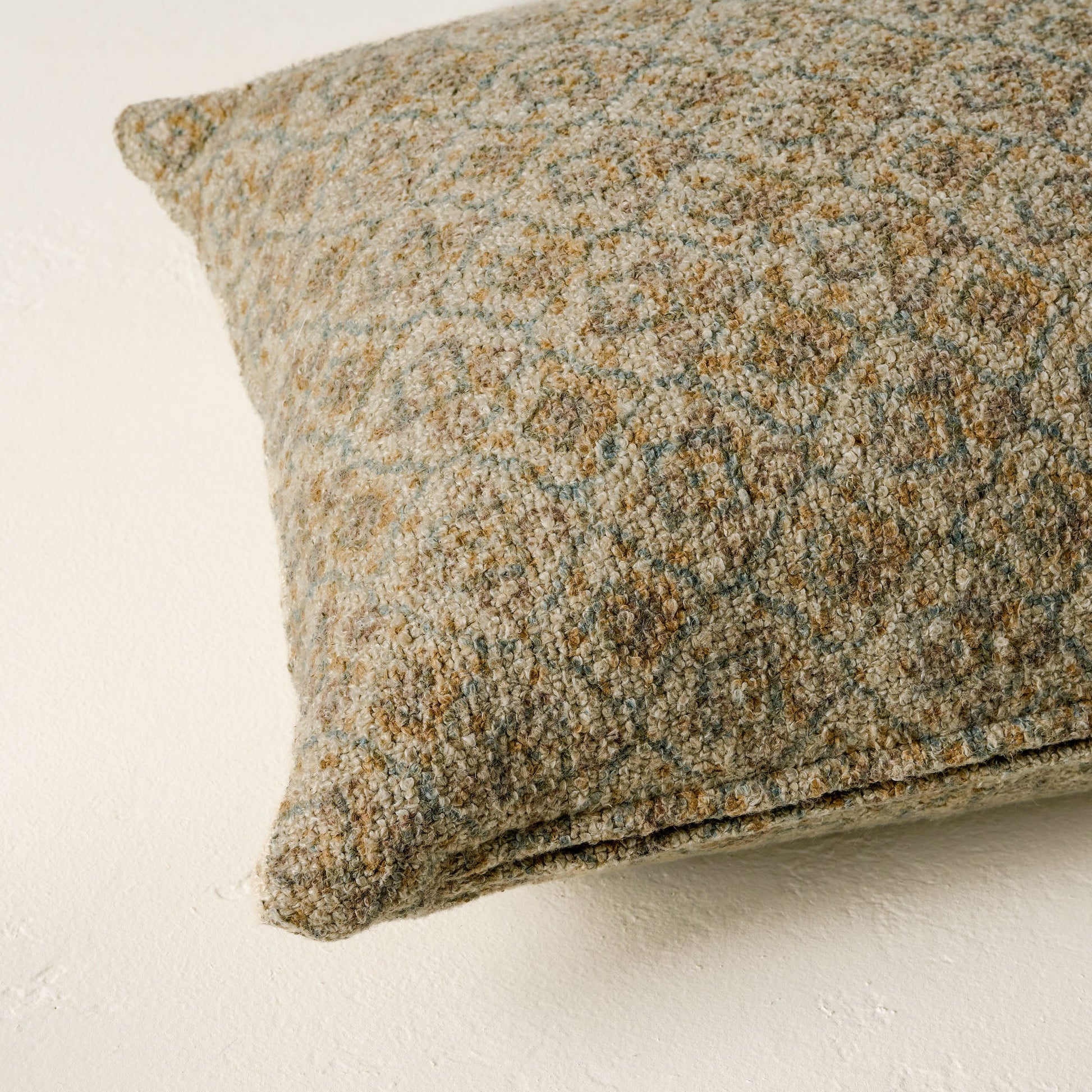 Vintage Floral Large Lumbar Pillow