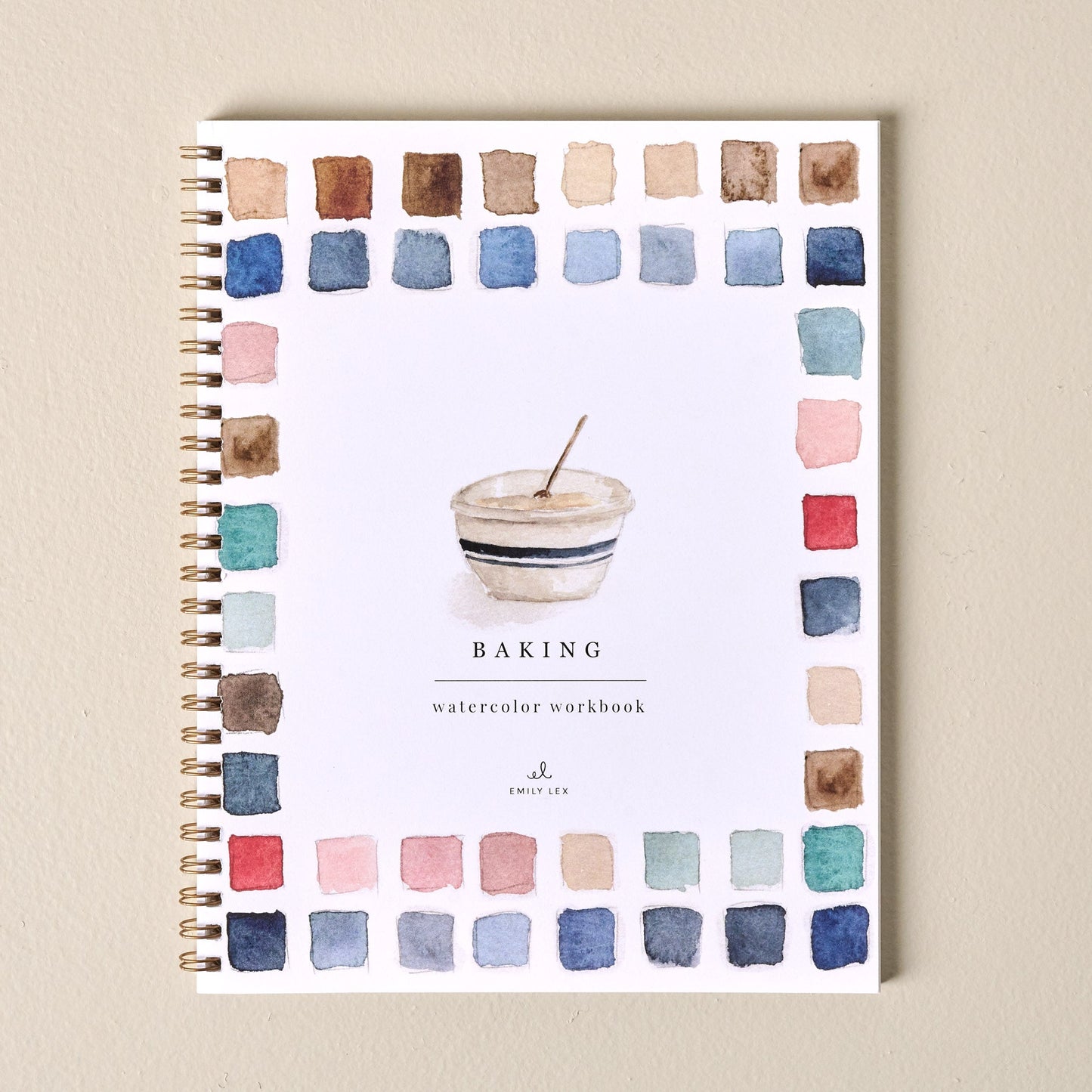 Baking Watercolor Workbook
