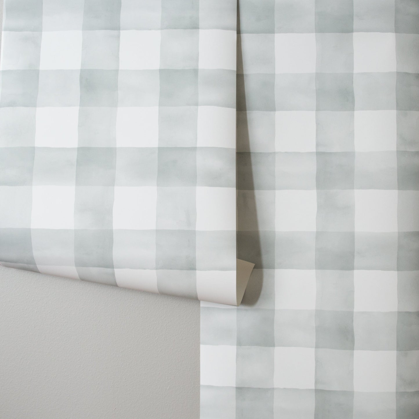 Watercolor Check Wallpaper