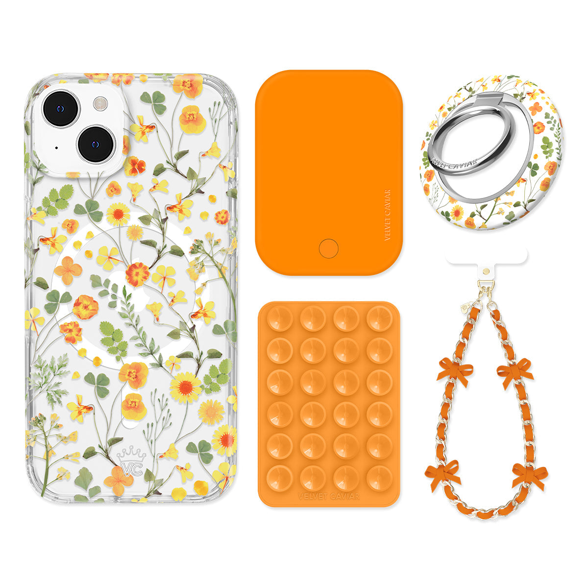 Whimsical Floral iPhone Bundle Set