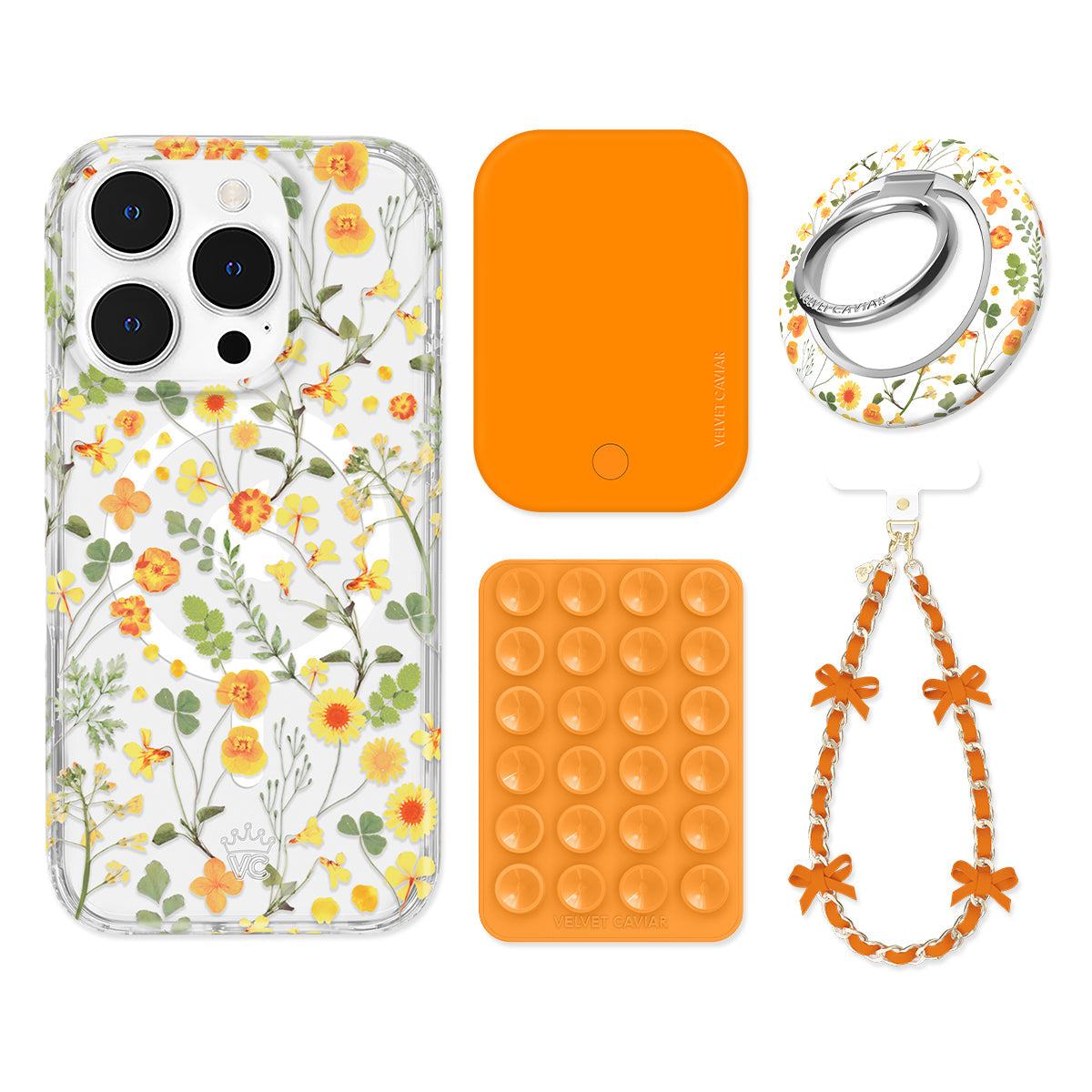 Whimsical Floral iPhone Bundle Set