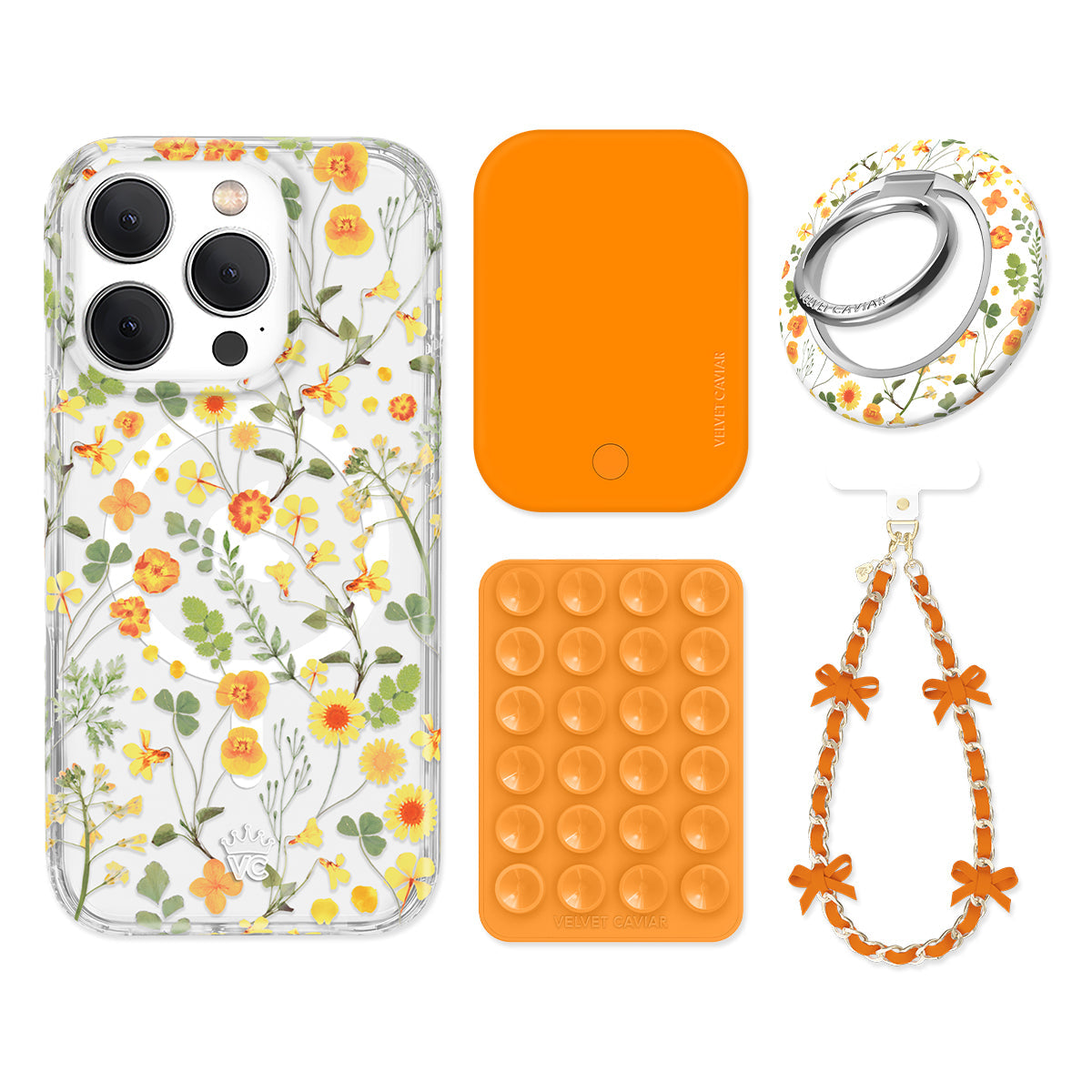 Whimsical Floral iPhone Bundle Set