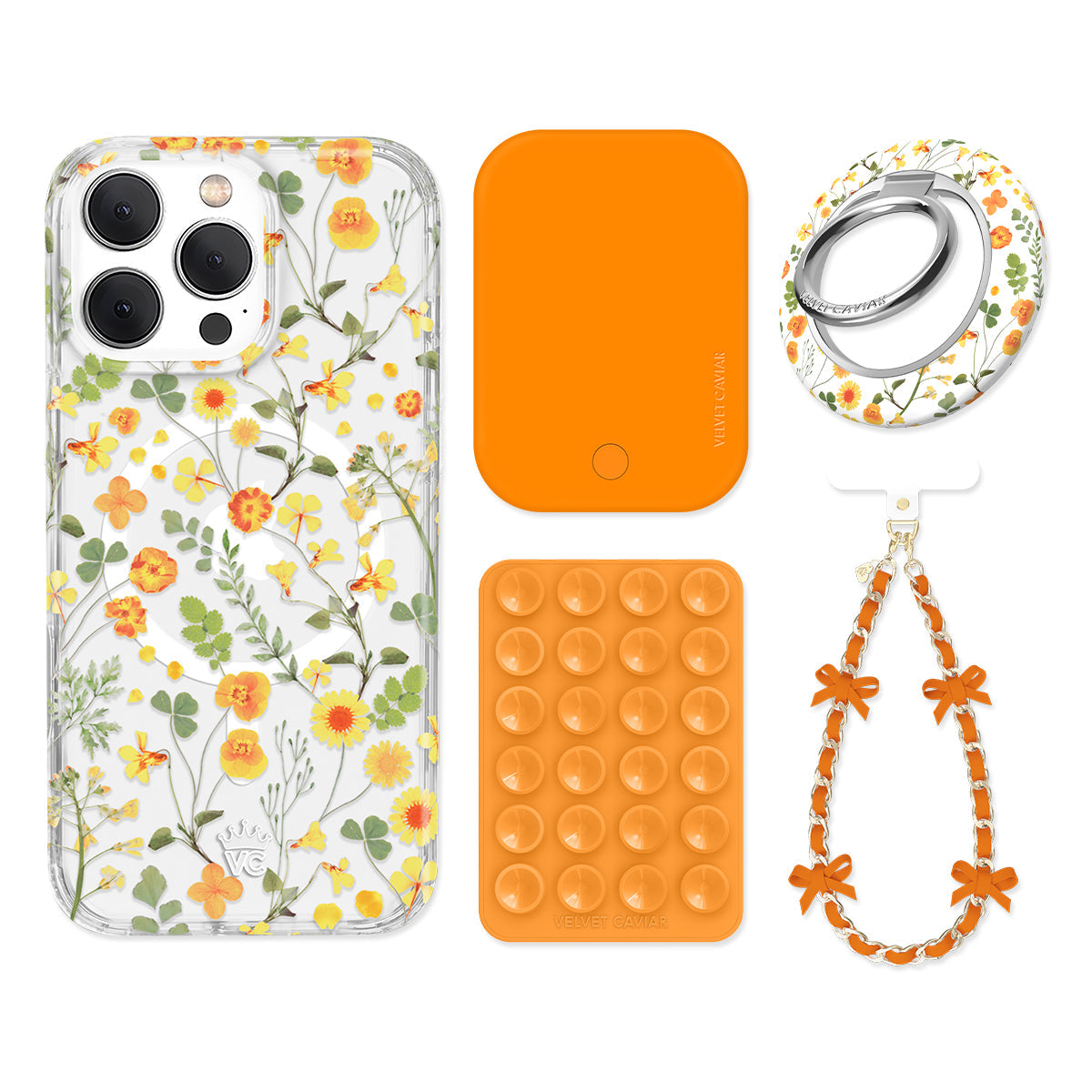 Whimsical Floral iPhone Bundle Set
