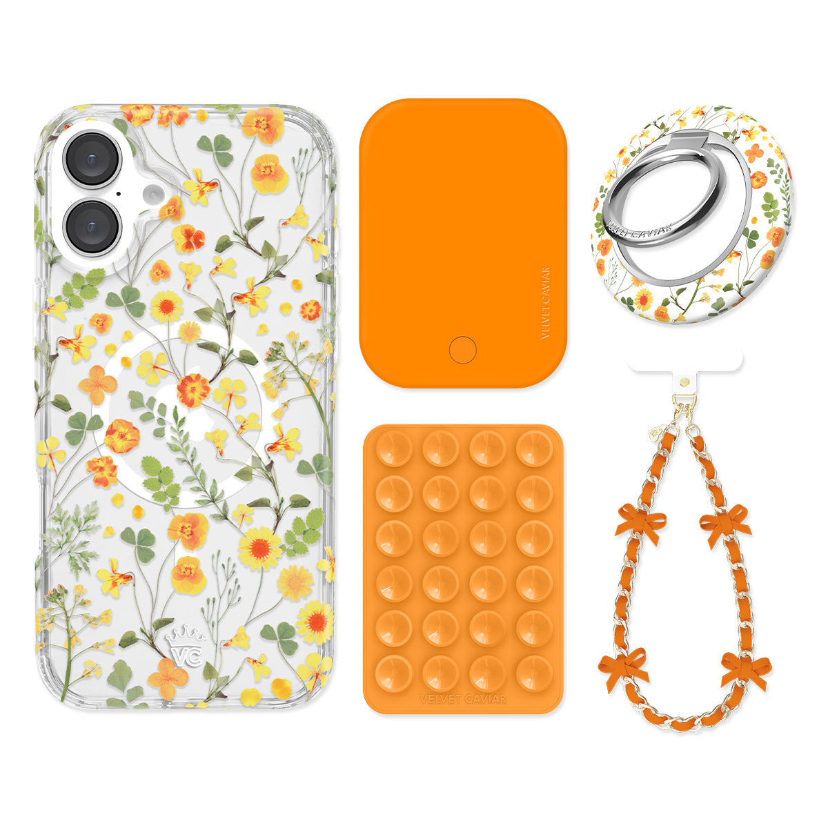 Whimsical Floral iPhone Bundle Set