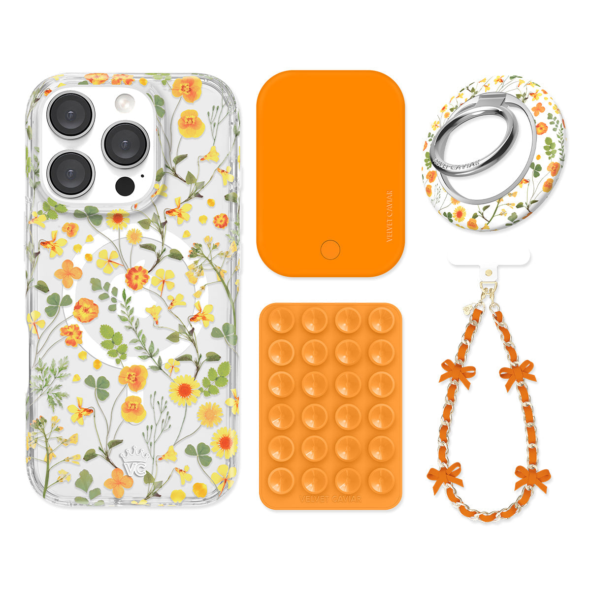 Whimsical Floral iPhone Bundle Set
