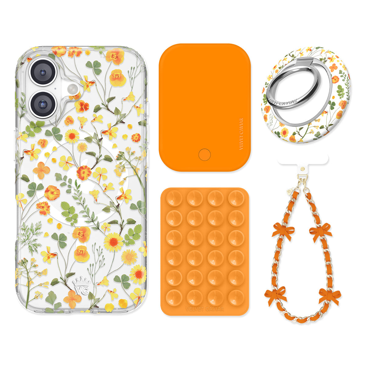Whimsical Floral iPhone Bundle Set