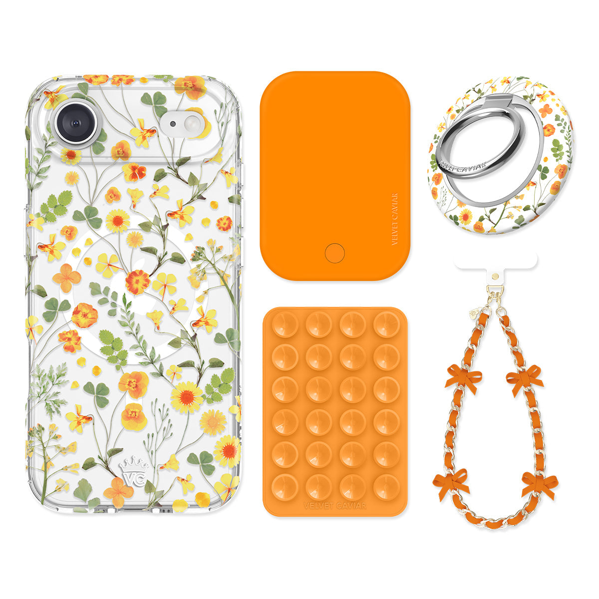 Whimsical Floral iPhone Bundle Set