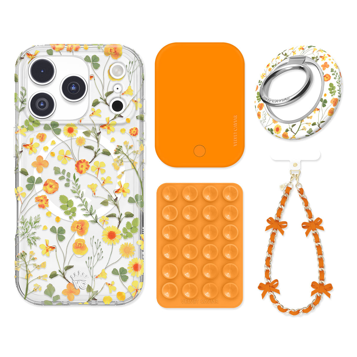 Whimsical Floral iPhone Bundle Set