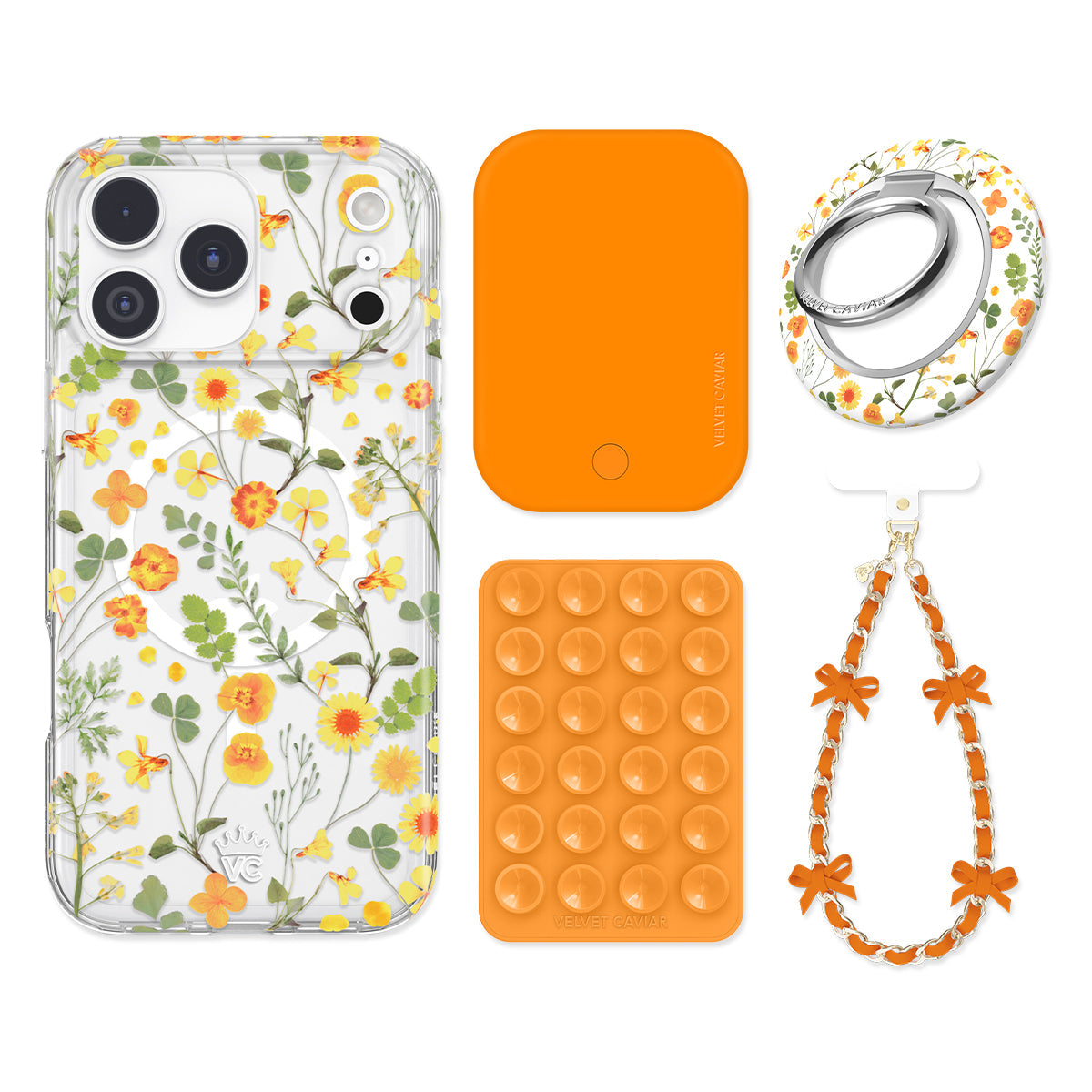 Whimsical Floral iPhone Bundle Set