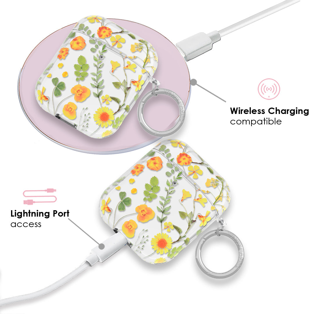Whimsical Floral AirPod Case