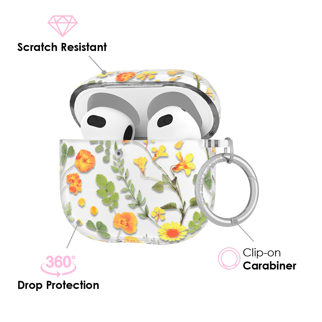 Whimsical Floral AirPod Case