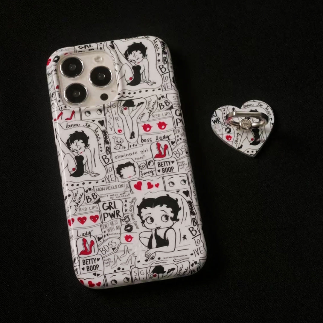Betty Boop Girl Power Phone Ring