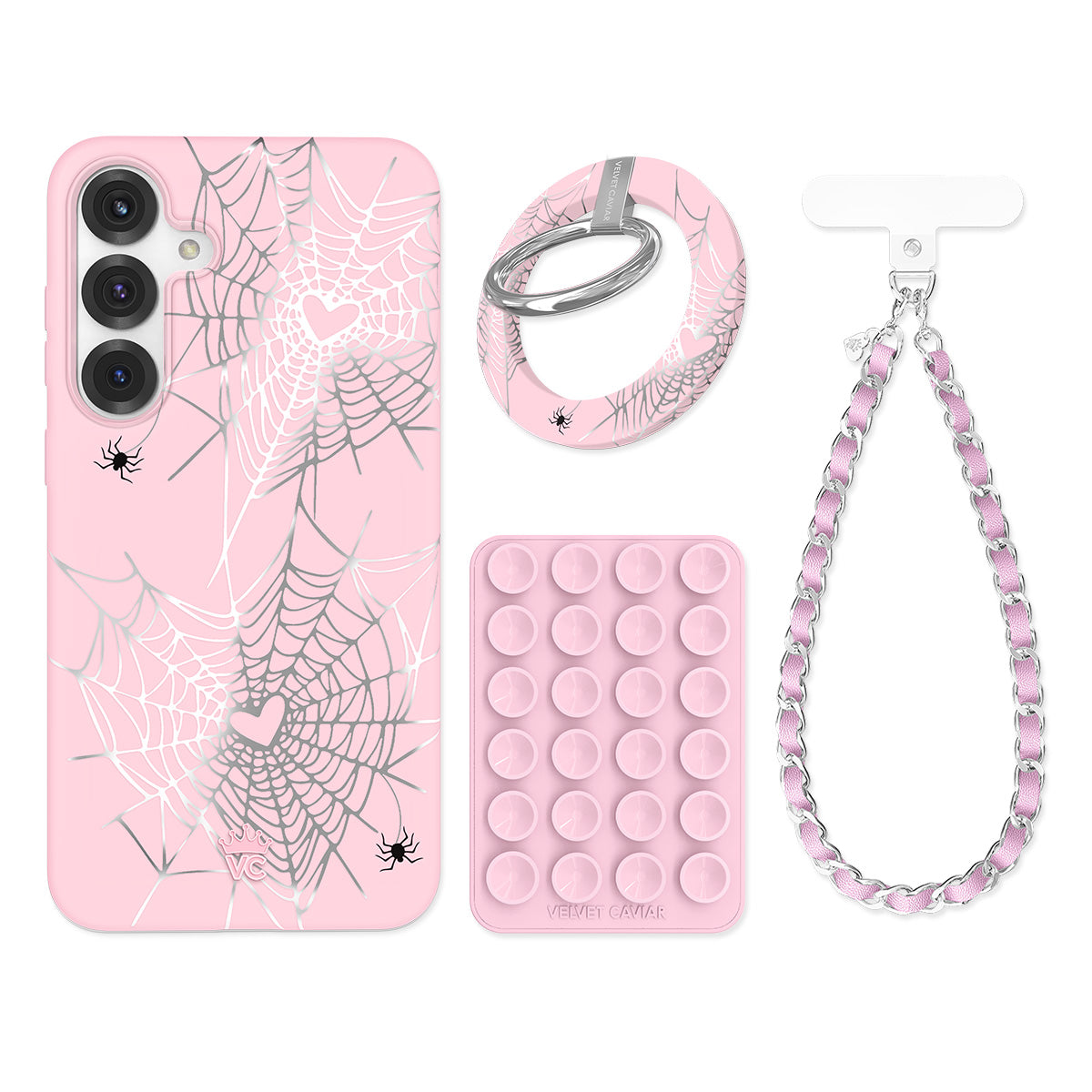 Widow’s Web Chrome Samsung Bundle Set