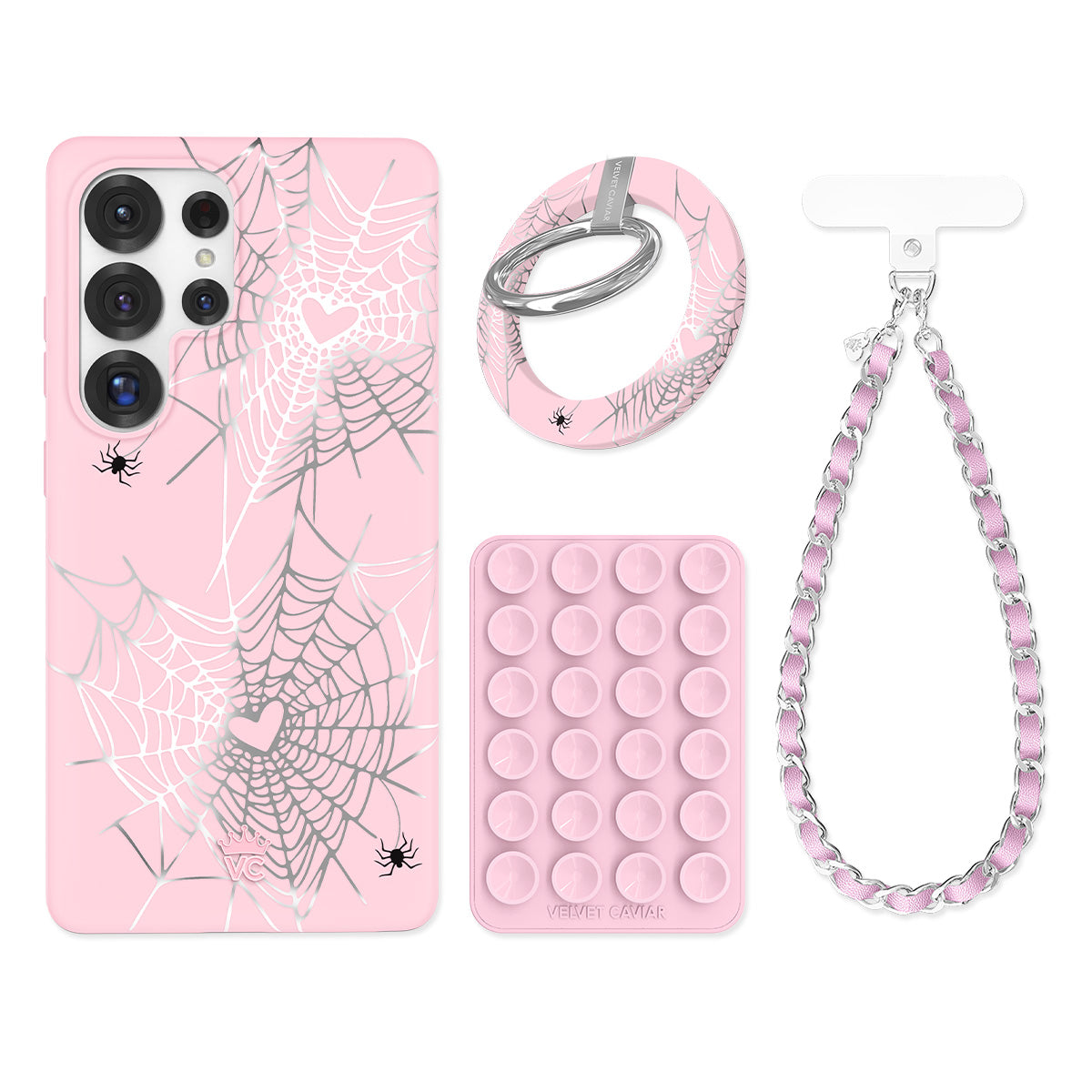 Widow’s Web Chrome Samsung Bundle Set