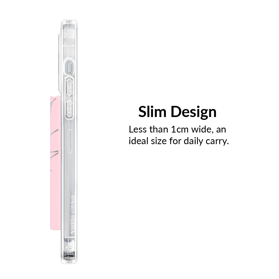 Widow’s Web Chrome MagSafe Wallet