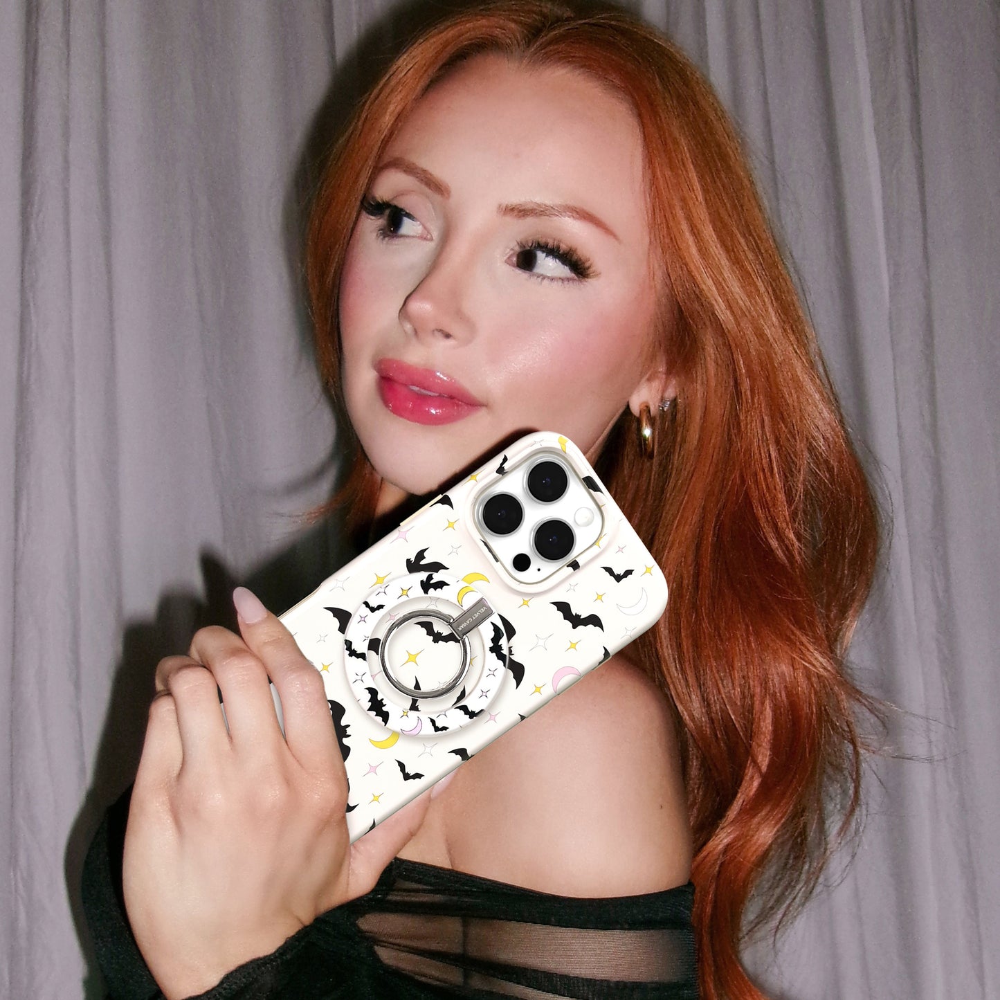 Witching Hour Bats MagSafe Grip Ring